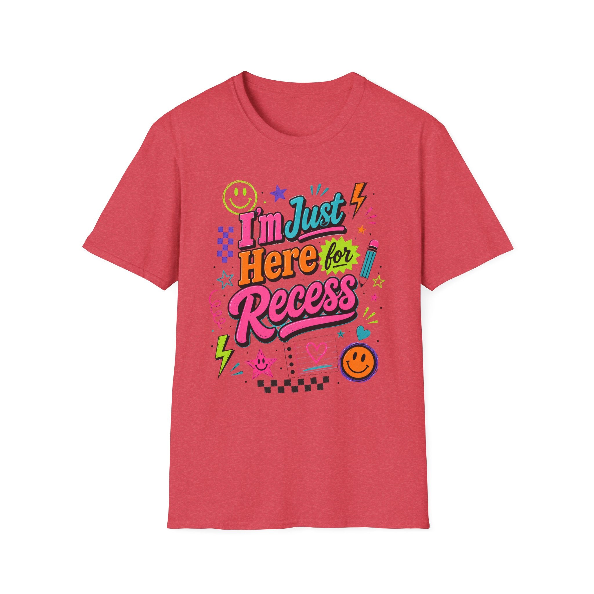 Kids I’m Just Here for Recess Shirt