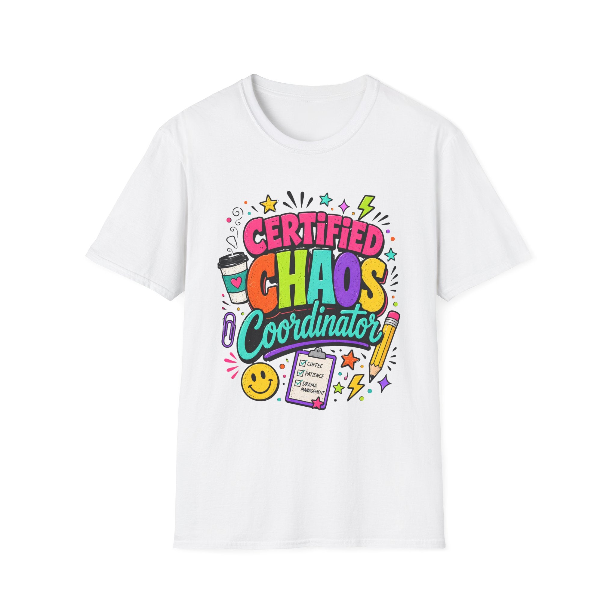 Certified Chaos Coordinator Teacher Shirt