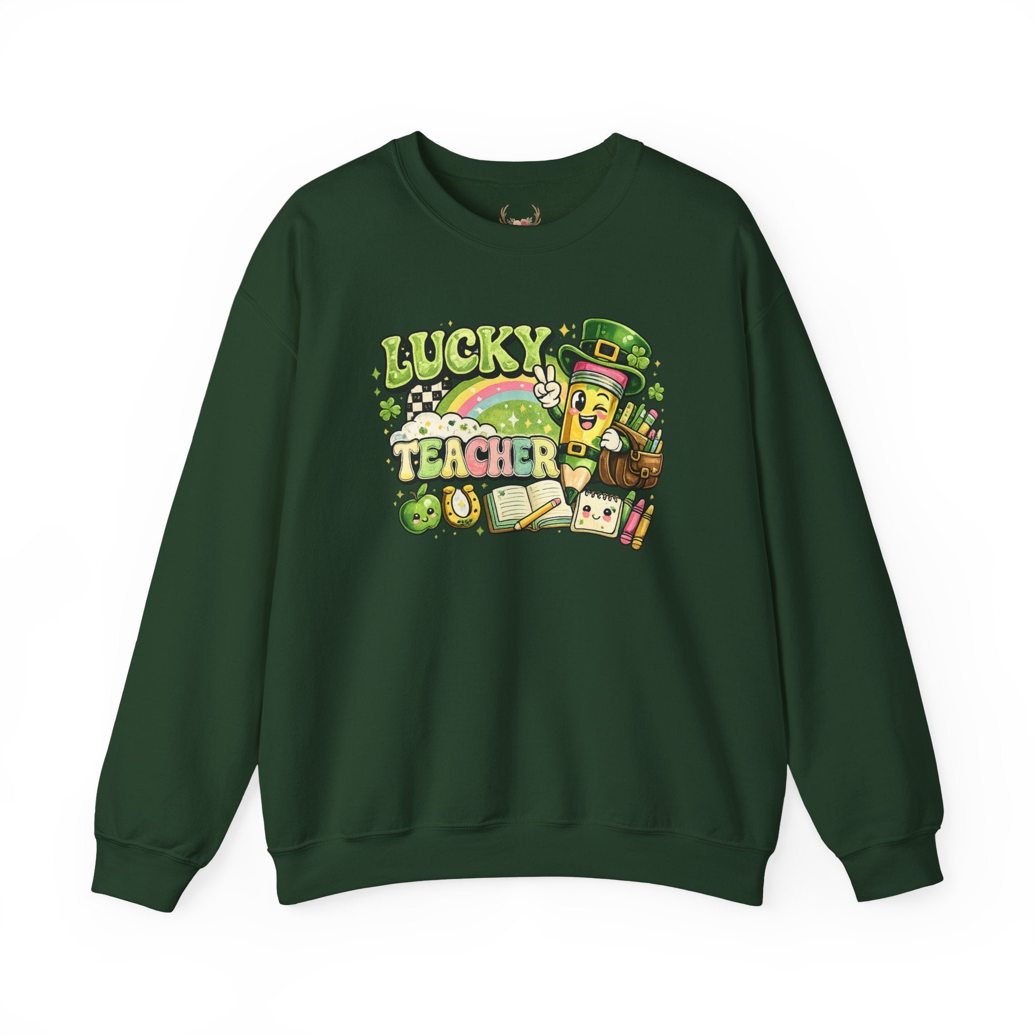 Lucky Teacher Crewneck