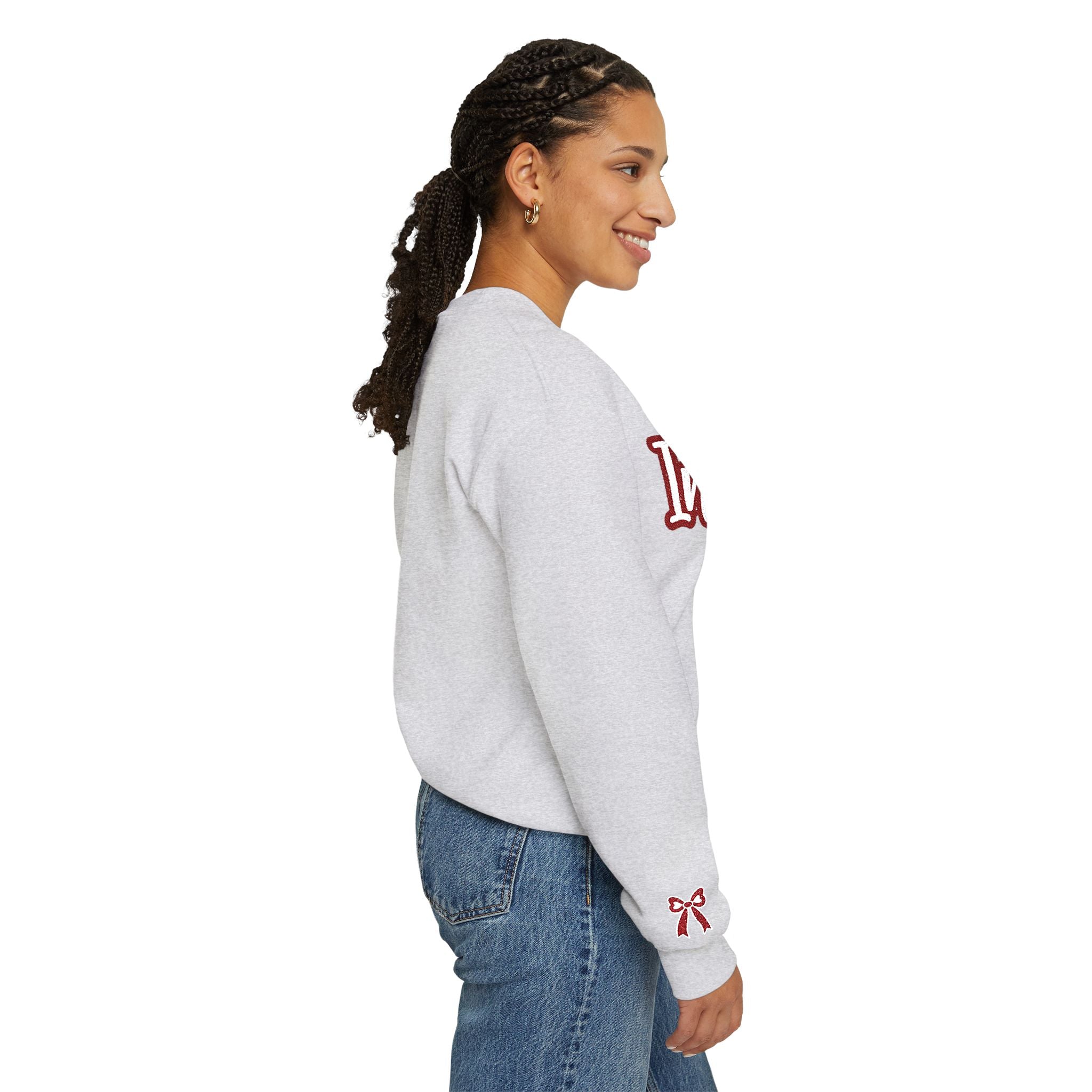 Indians Crewneck Sweatshirt – Retro Script School Spirit Pullover