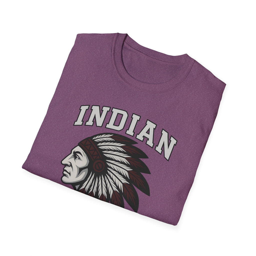 Indian Crew T-Shirt — Vintage Tribal Chief Graphic Tee