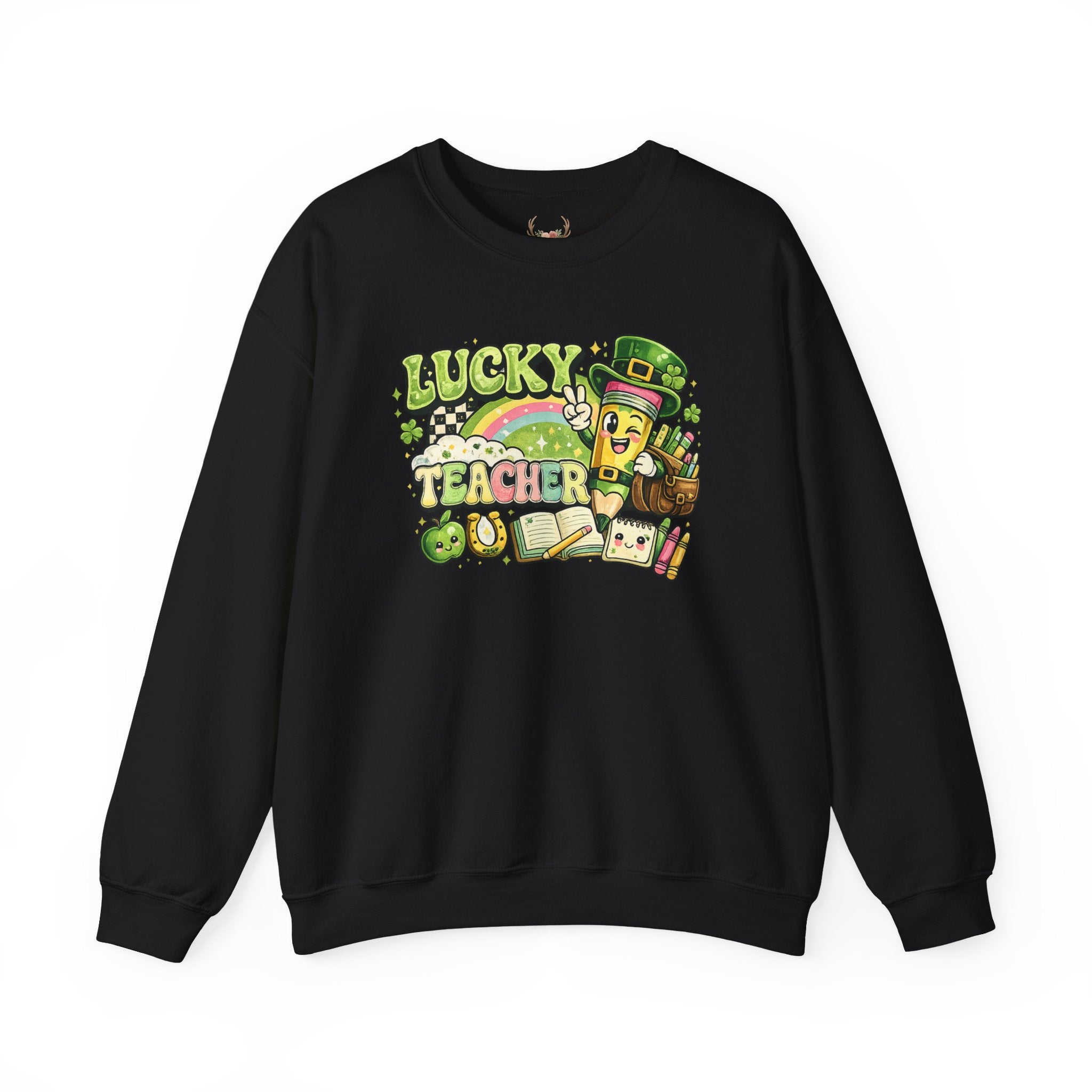 Lucky Teacher Crewneck
