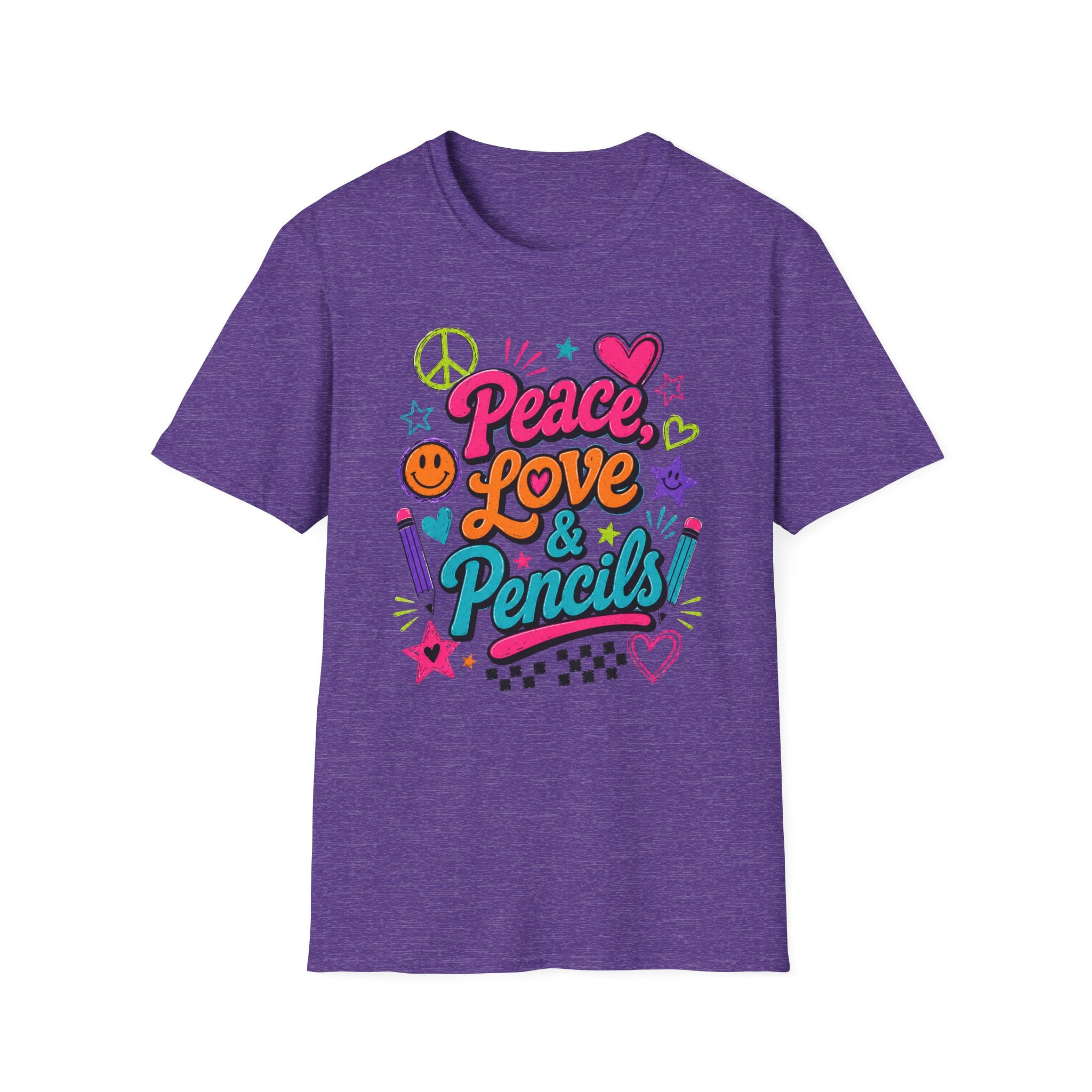 Kids Peace, Love & Pencils Shirt