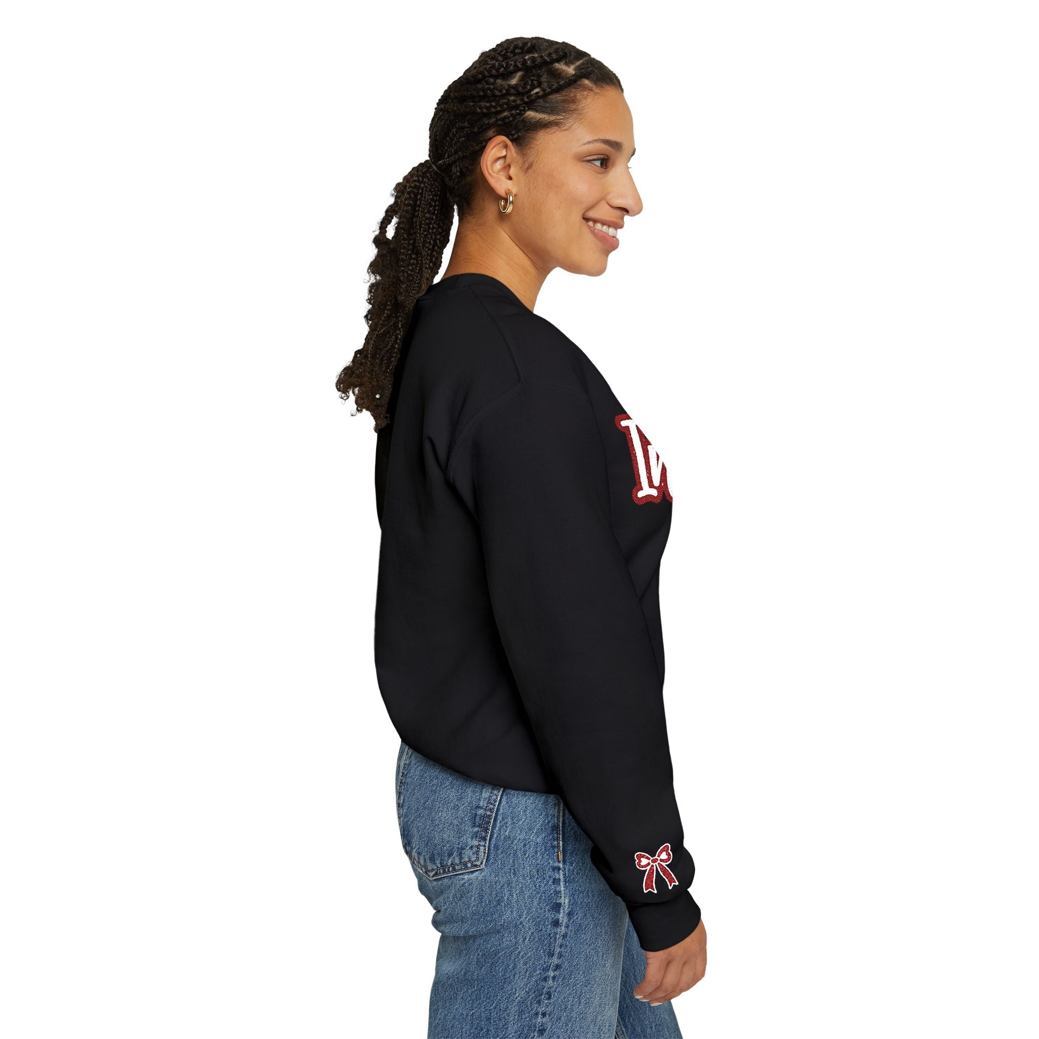 Indians Crewneck Sweatshirt – Retro Script School Spirit Pullover