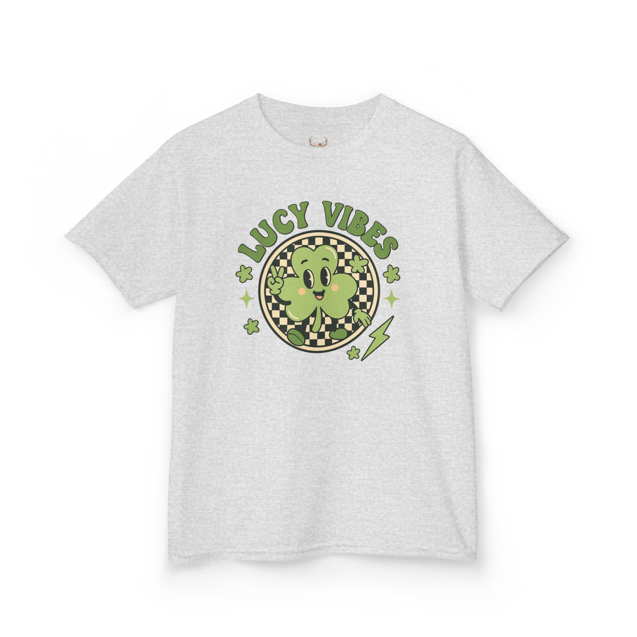 Kids Lucy Vibes Clover Retro Graphic