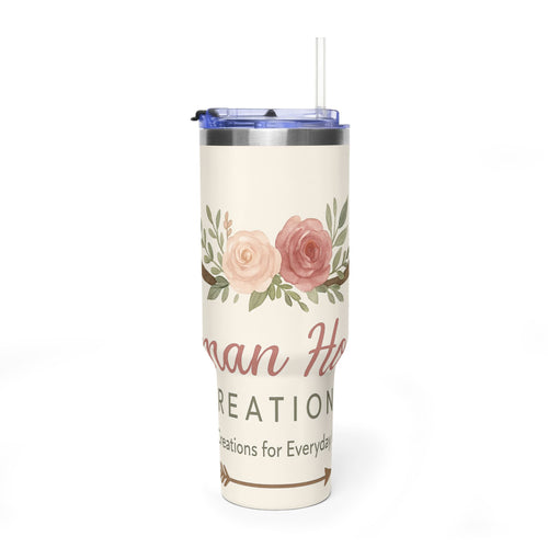 Customize it Your Way Insulated Travel Mug with Straw
