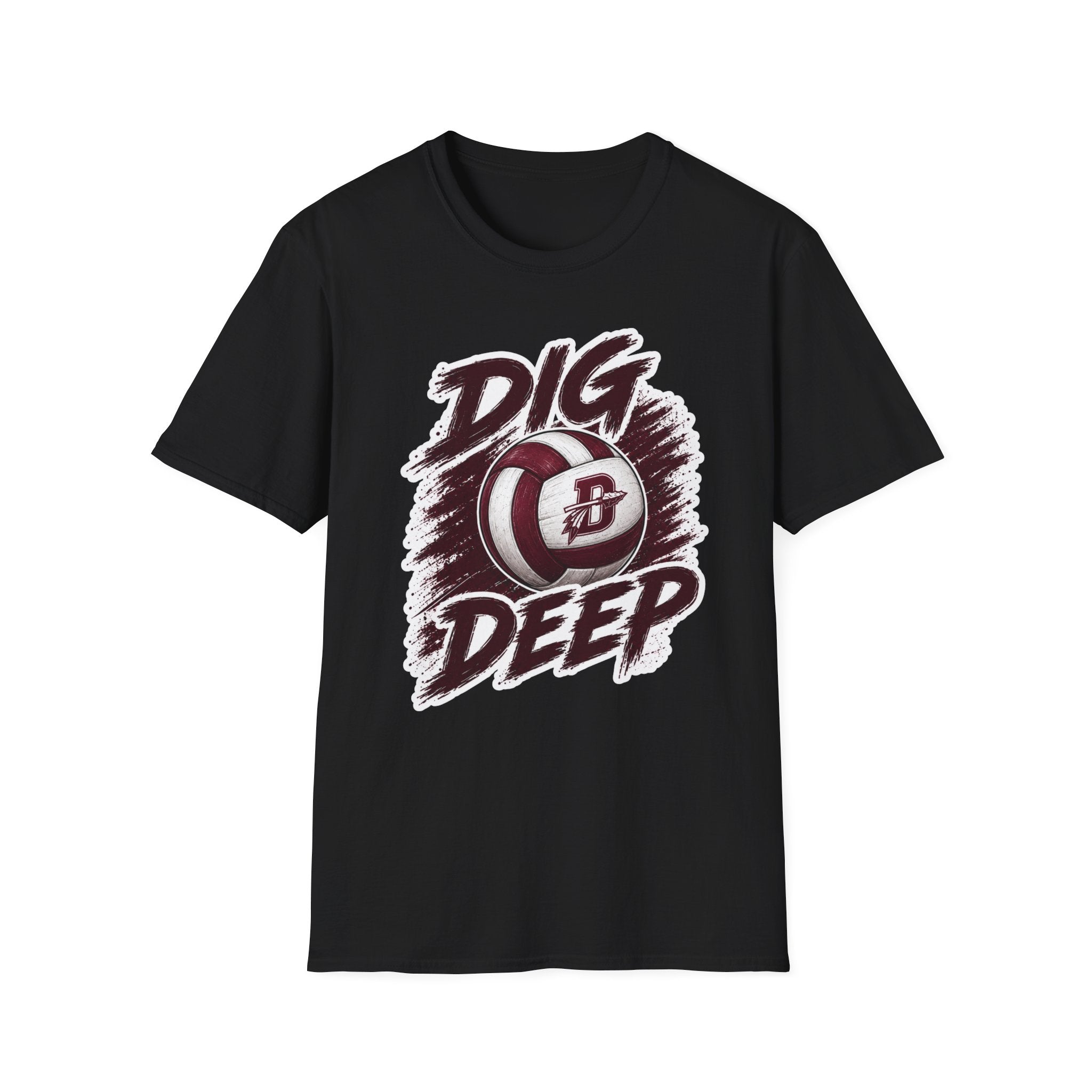 Youth Dakota Volleyball Dig Deep Spirit Wear | T-Shirt, Crewneck & Hoodie