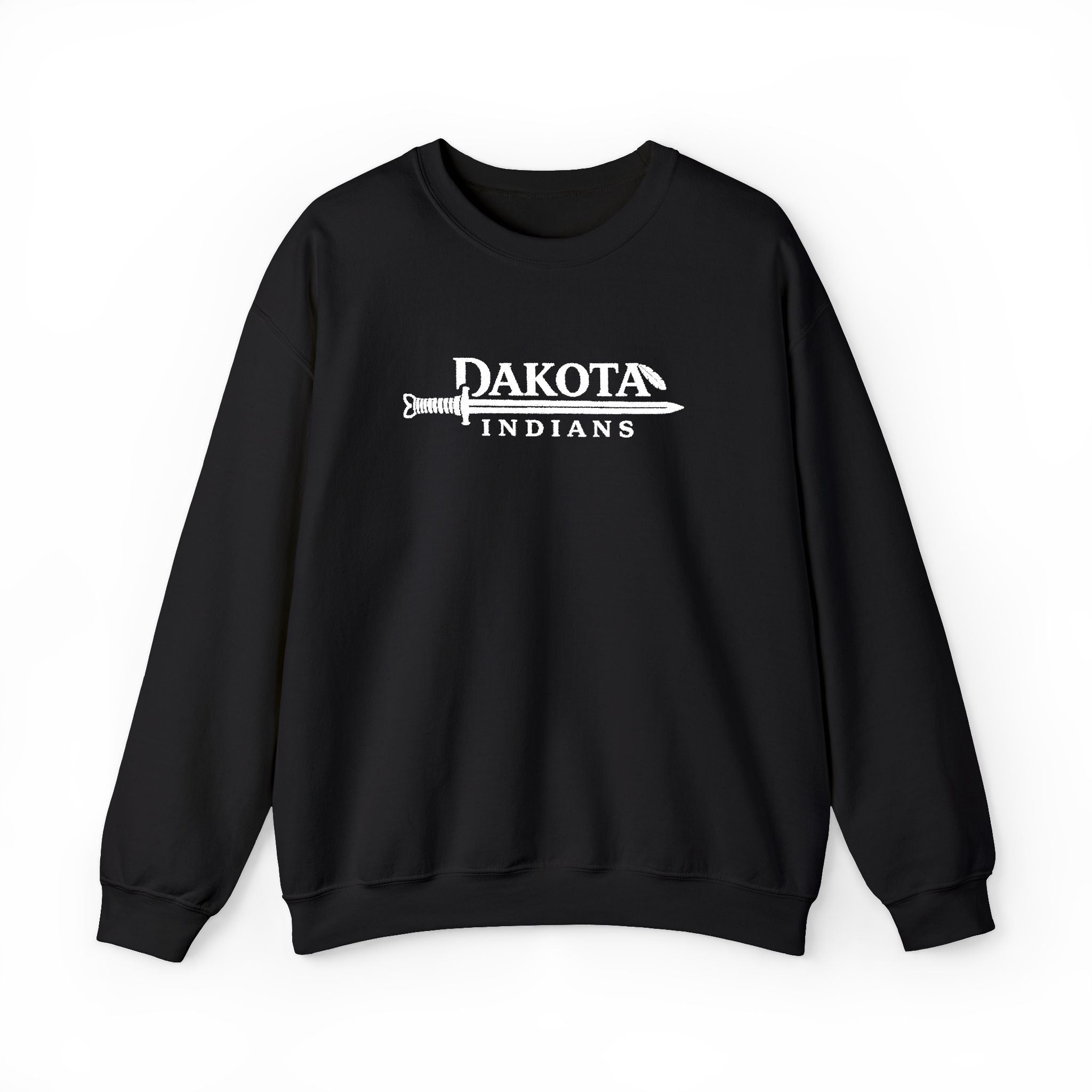 Embordered Dakota Indians Crewneck Sweatshirt
