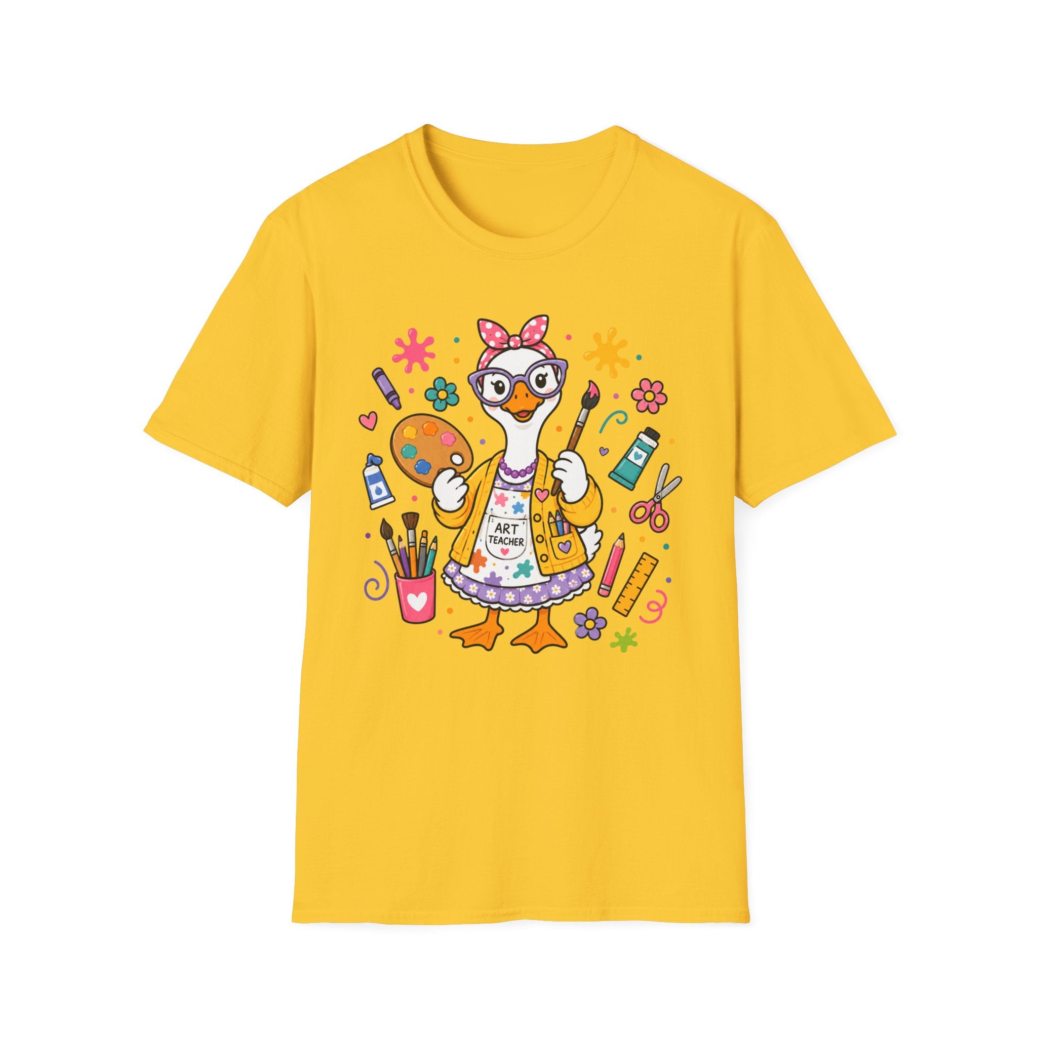 Art Teacher Goose Shirt