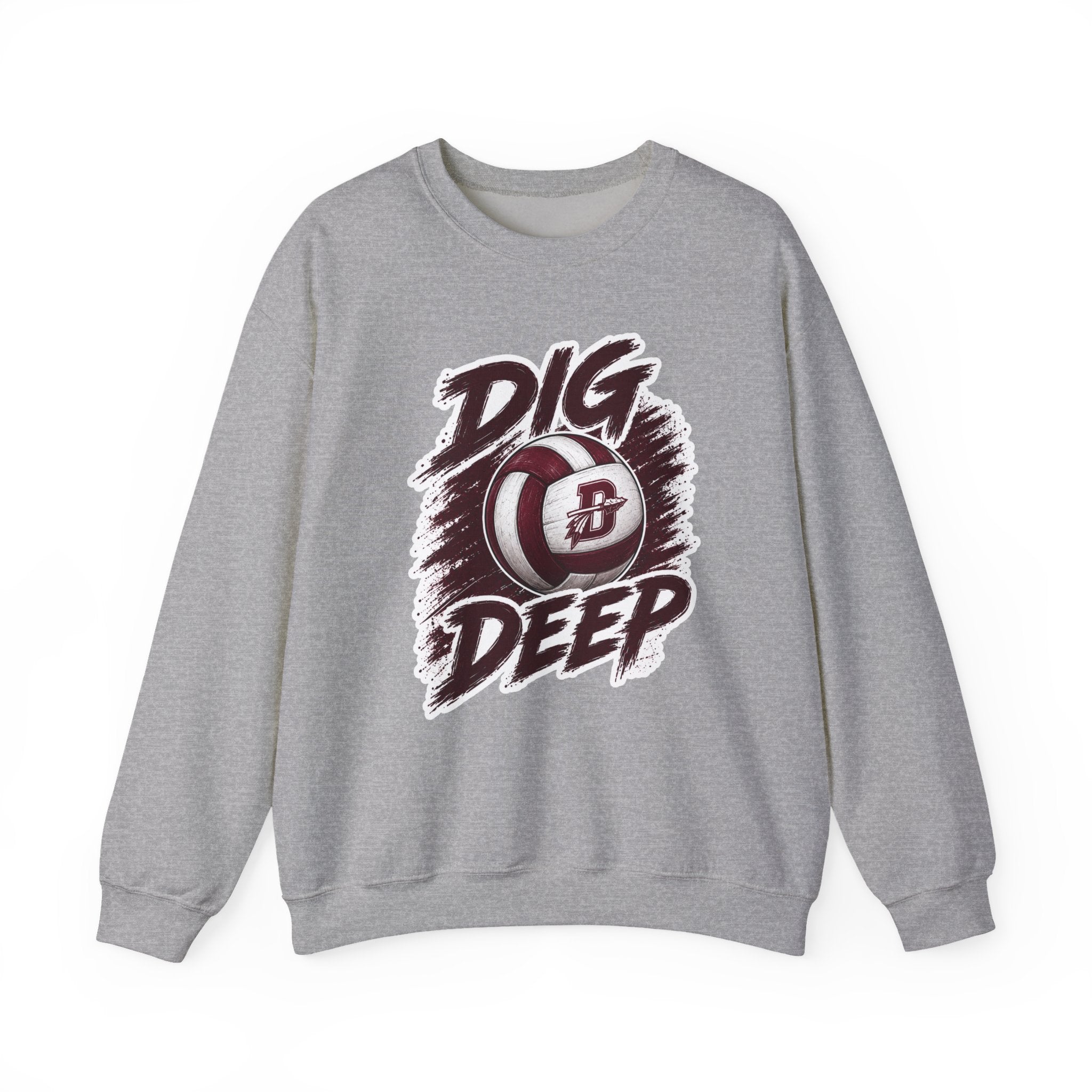 Youth Dakota Volleyball Dig Deep Spirit Wear | T-Shirt, Crewneck & Hoodie