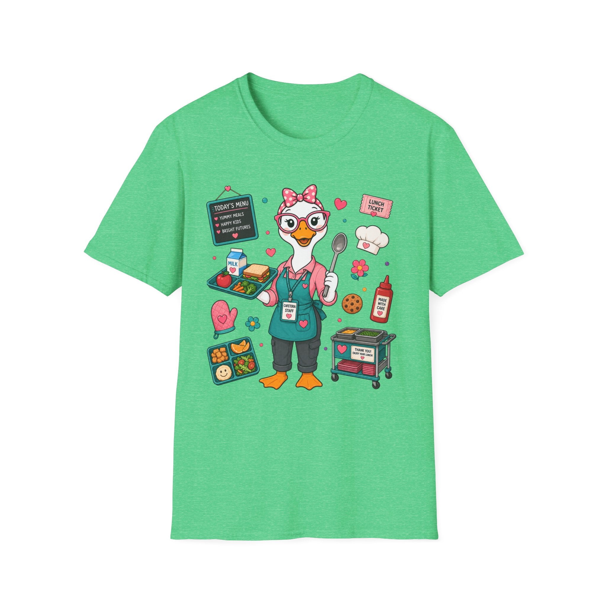 School Cafeteria Staff Goose Shirt