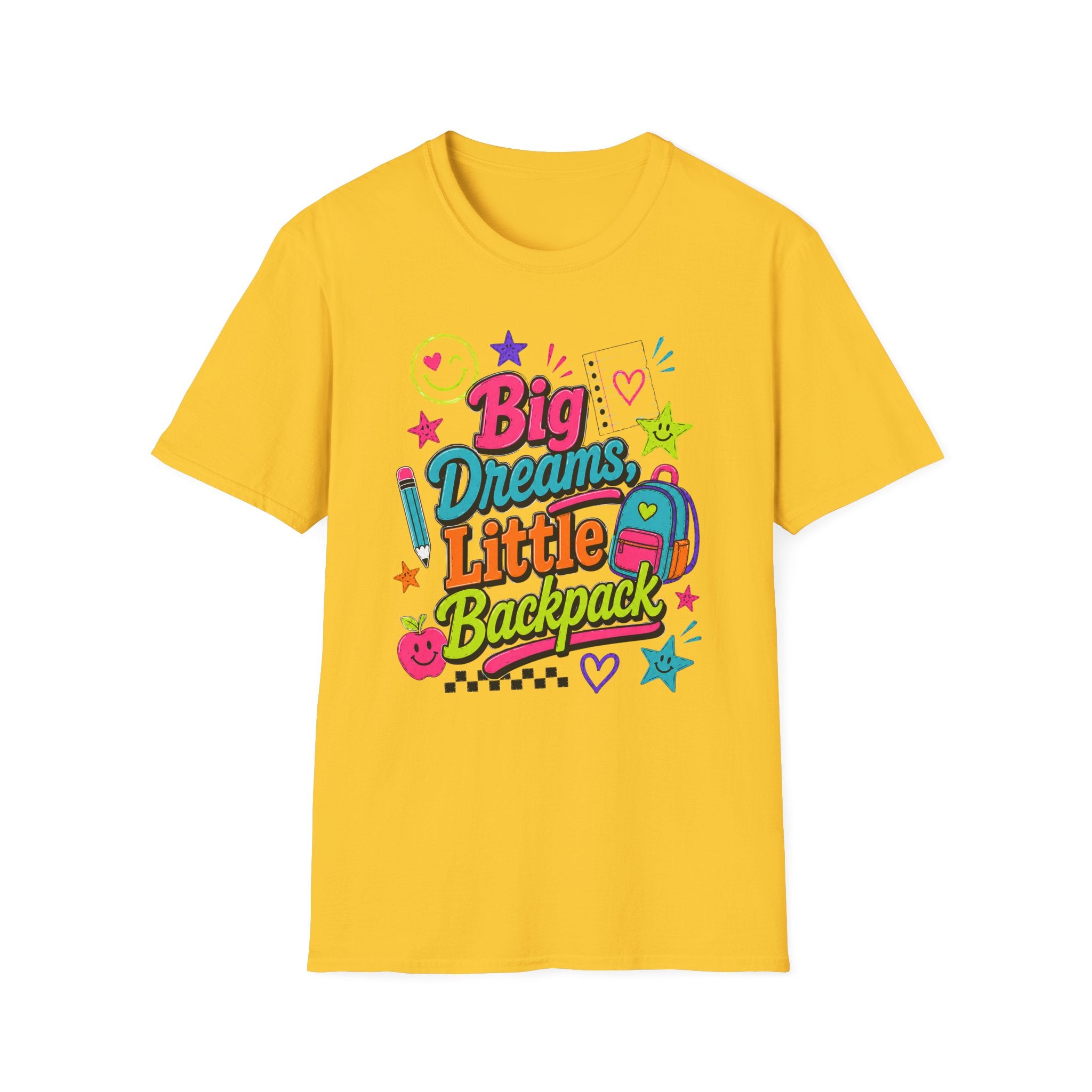 Kids Big Dreams, Little Backpack Shirt