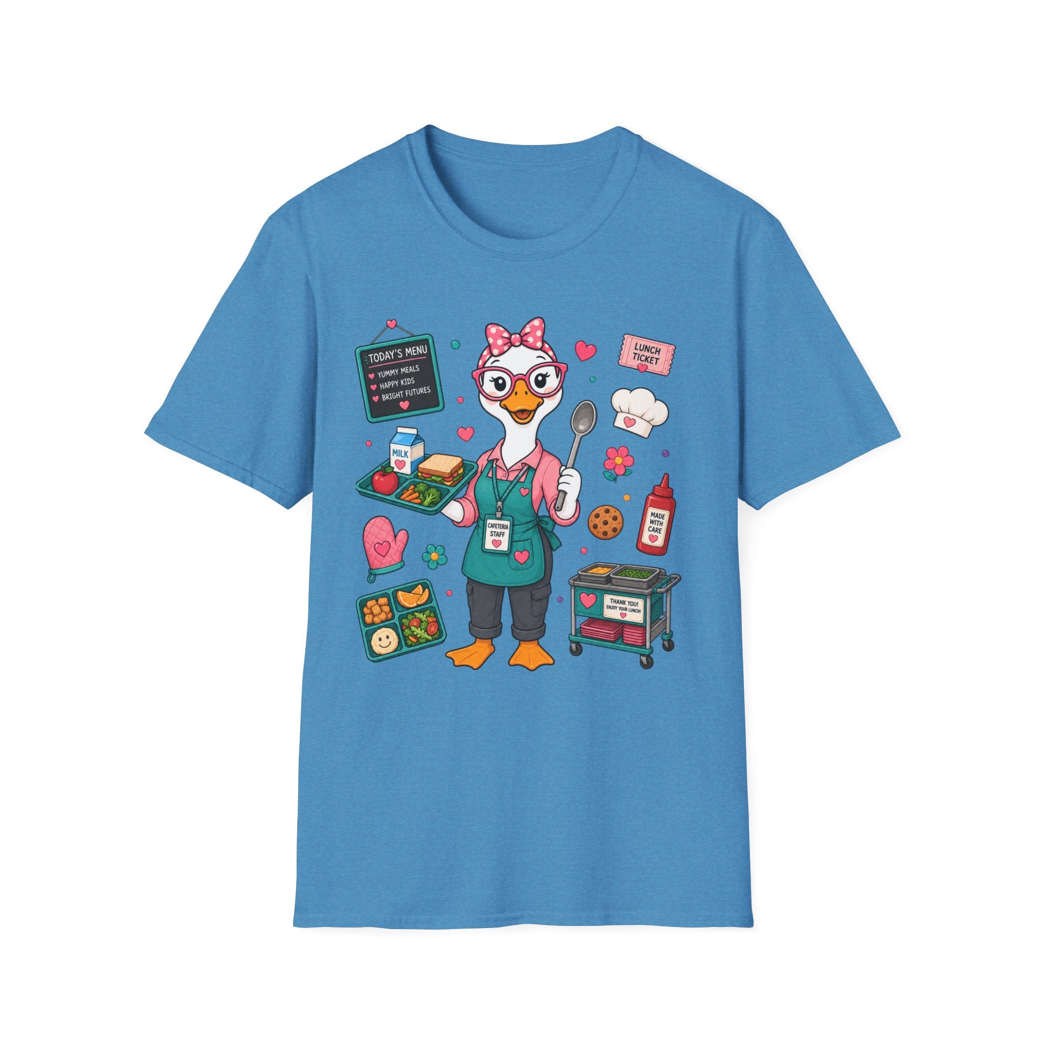School Cafeteria Staff Goose Shirt