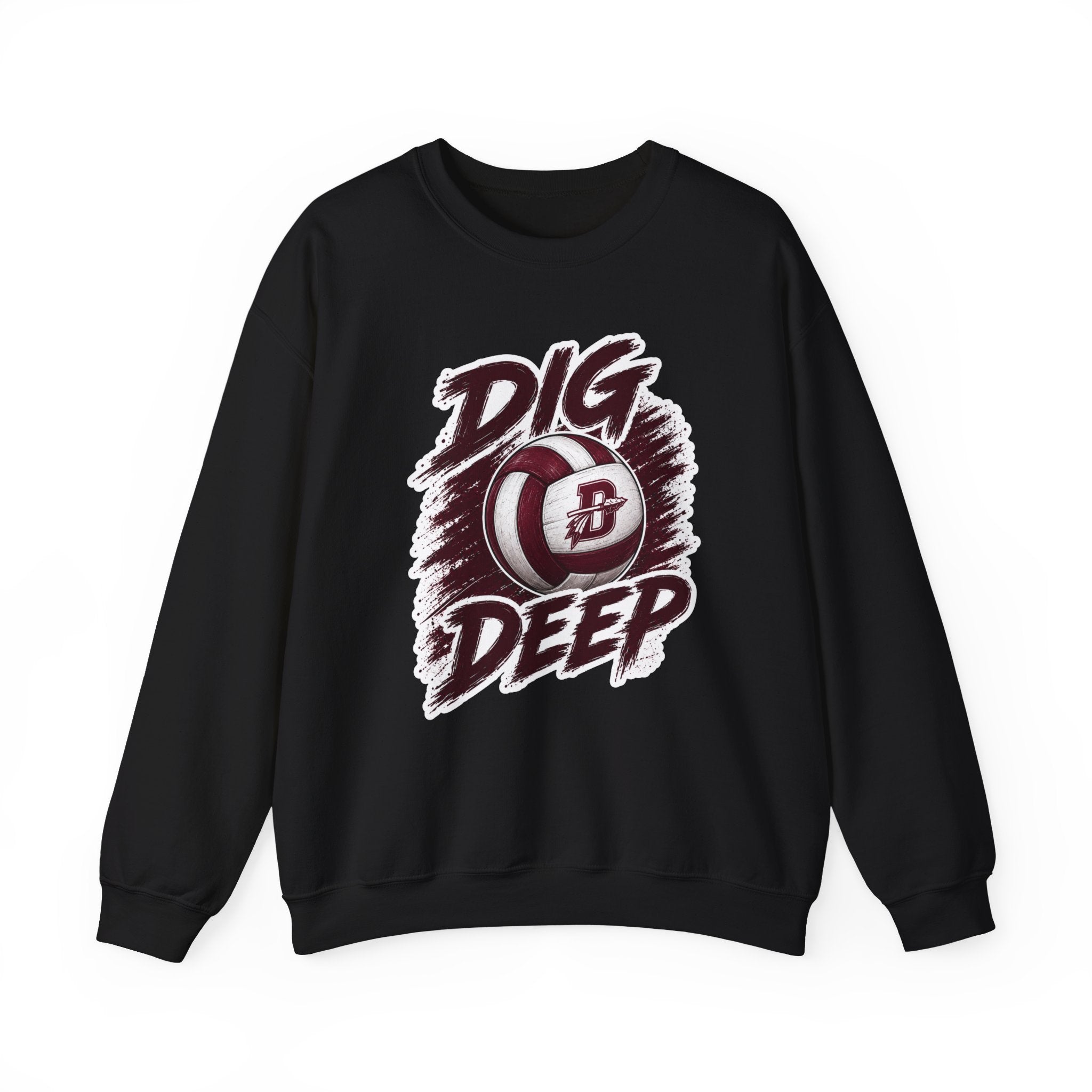 Youth Dakota Volleyball Dig Deep Spirit Wear | T-Shirt, Crewneck & Hoodie