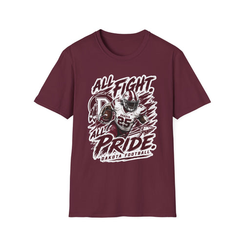 Adult Dakota Football All Fight All Pride Spirit Wear | T-Shirt, Crewneck & Hoodie