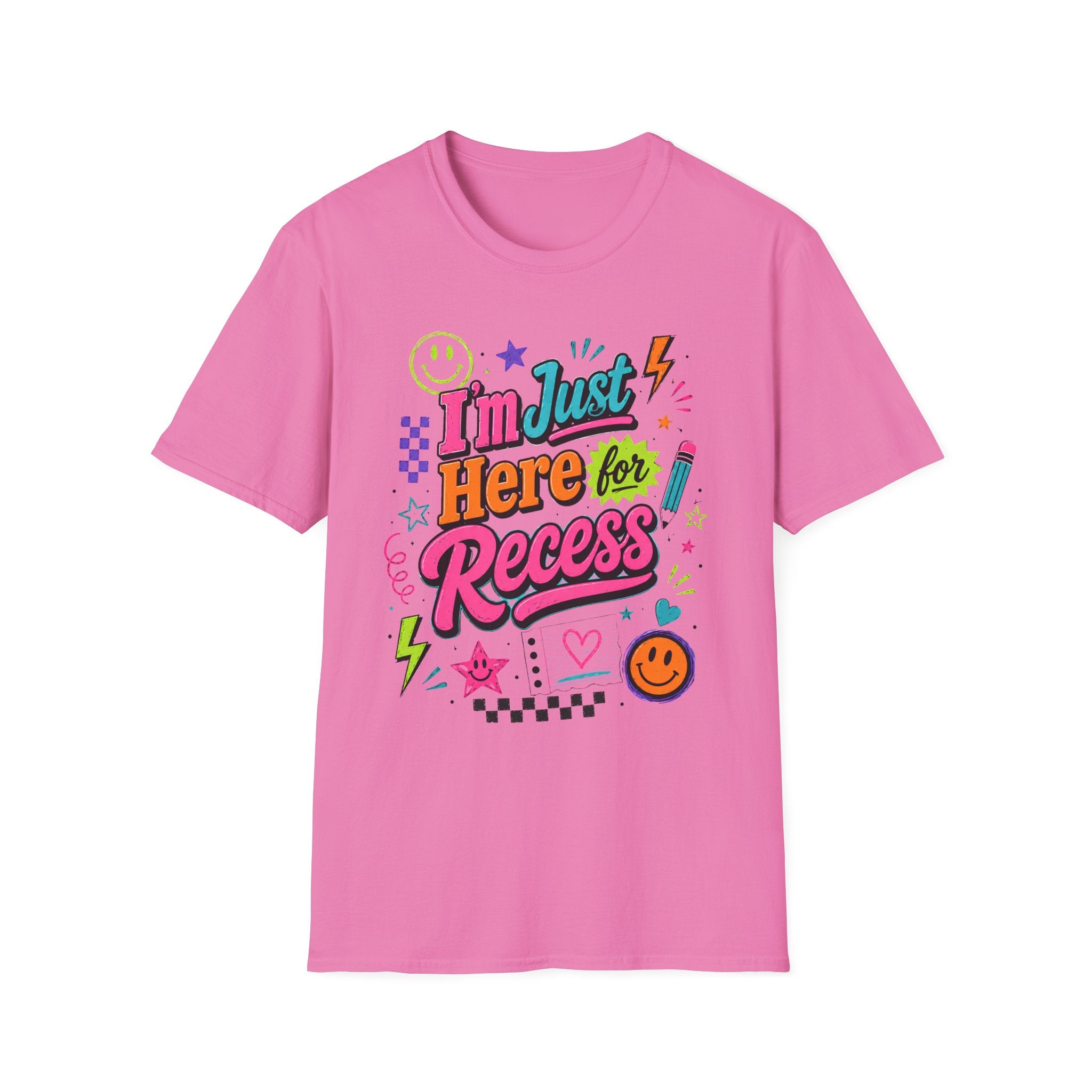 Kids I’m Just Here for Recess Shirt