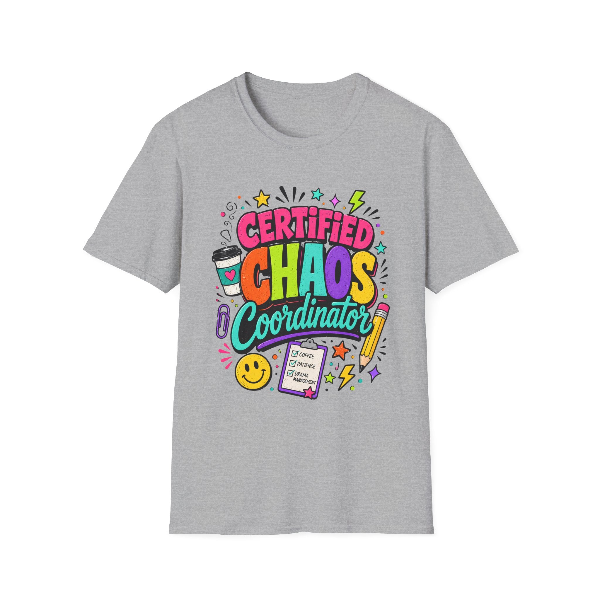 Certified Chaos Coordinator Teacher Shirt
