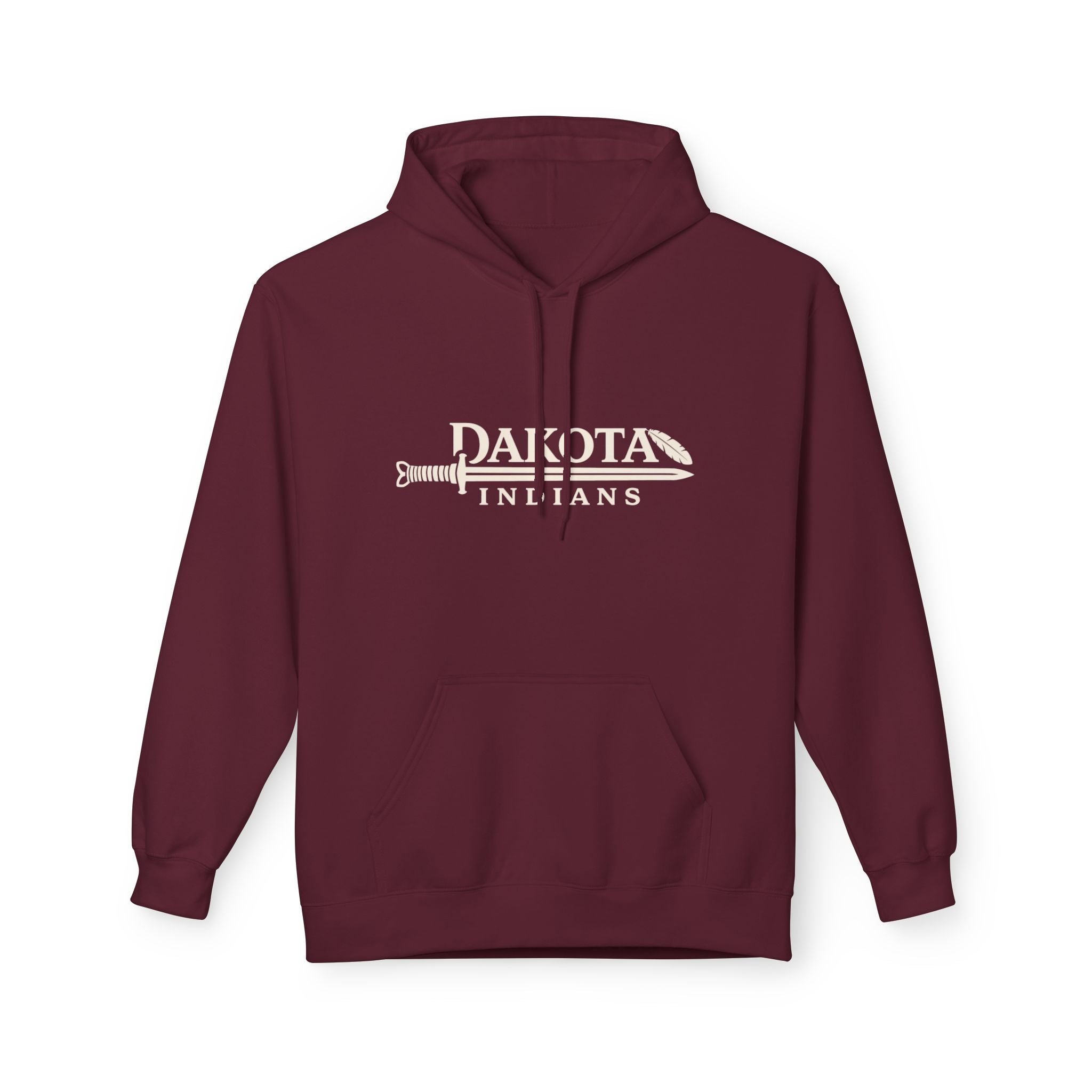 Hoodie - Dakota Indians Spear Logo Pullover