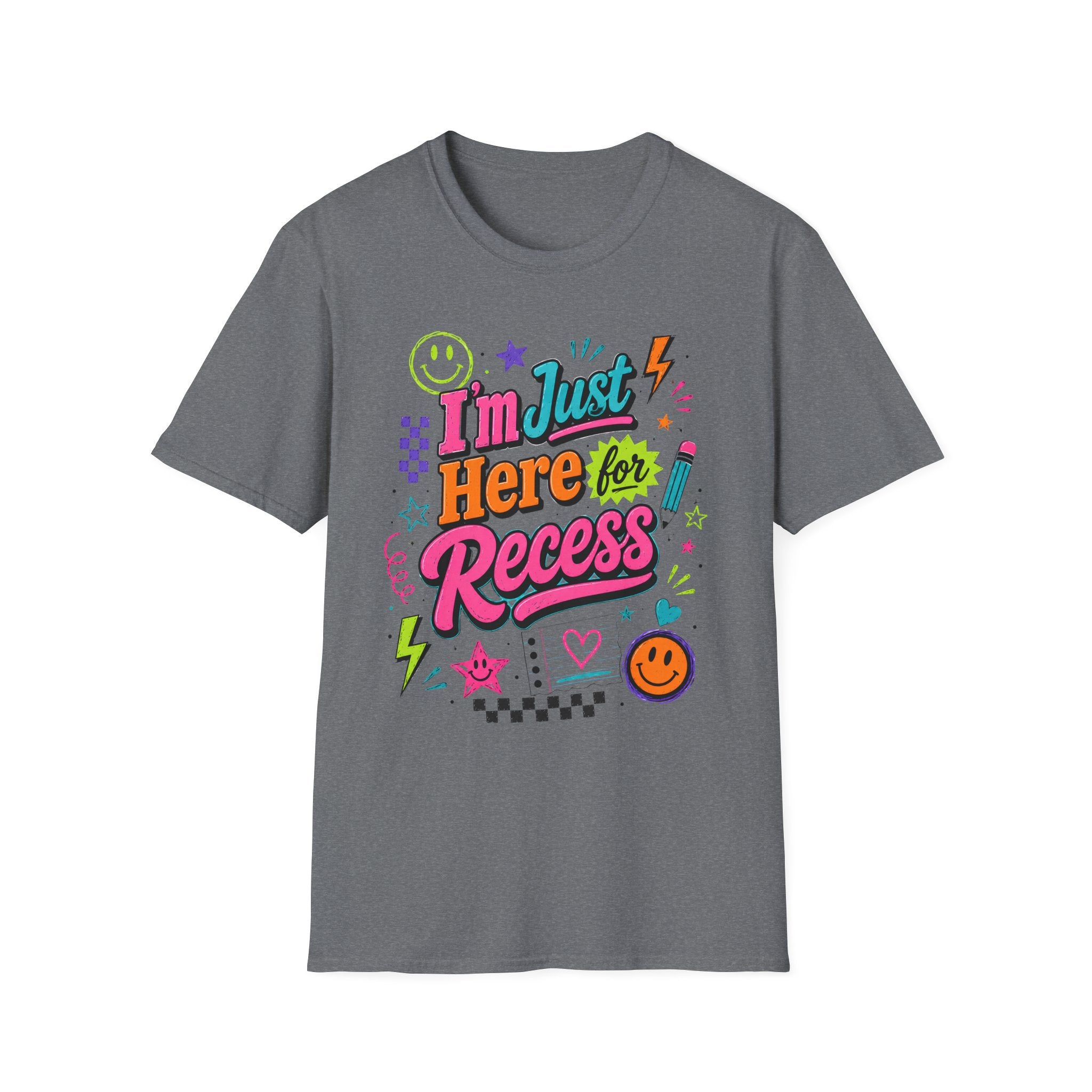 Kids I’m Just Here for Recess Shirt