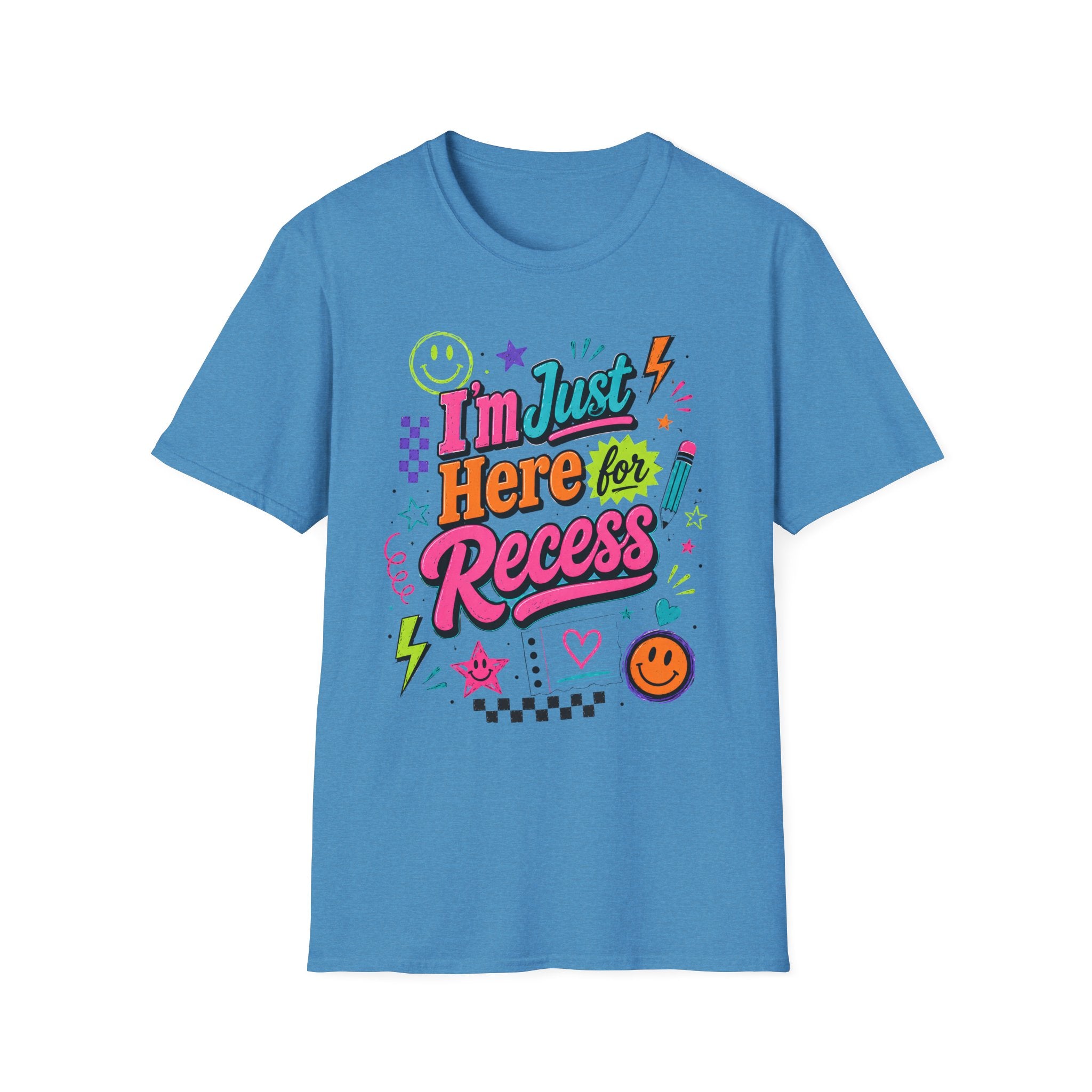 Kids I’m Just Here for Recess Shirt