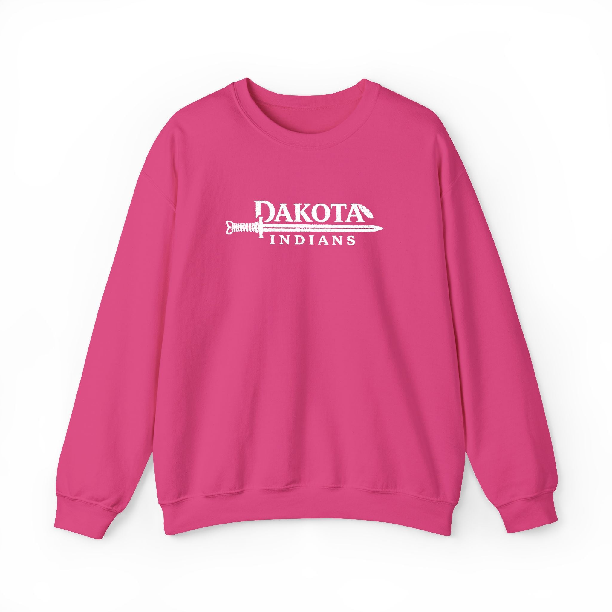 Embordered Dakota Indians Crewneck Sweatshirt