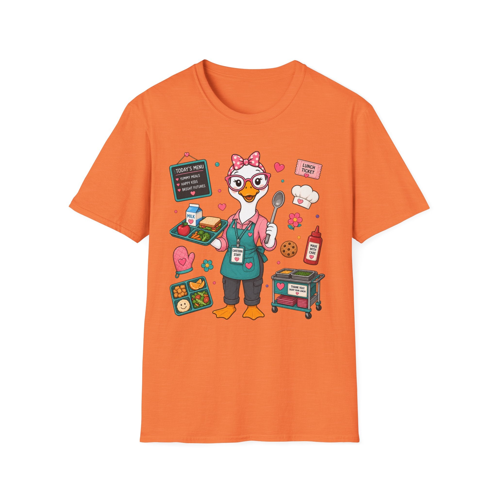 School Cafeteria Staff Goose Shirt
