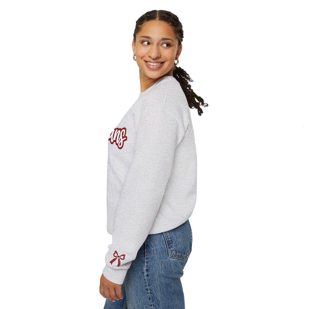 Indians Crewneck Sweatshirt – Retro Script School Spirit Pullover