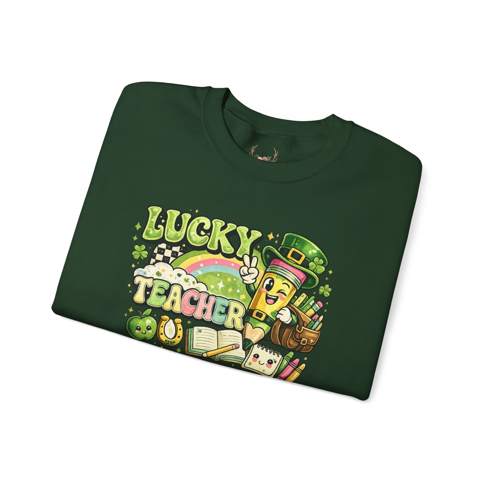 Lucky Teacher Crewneck