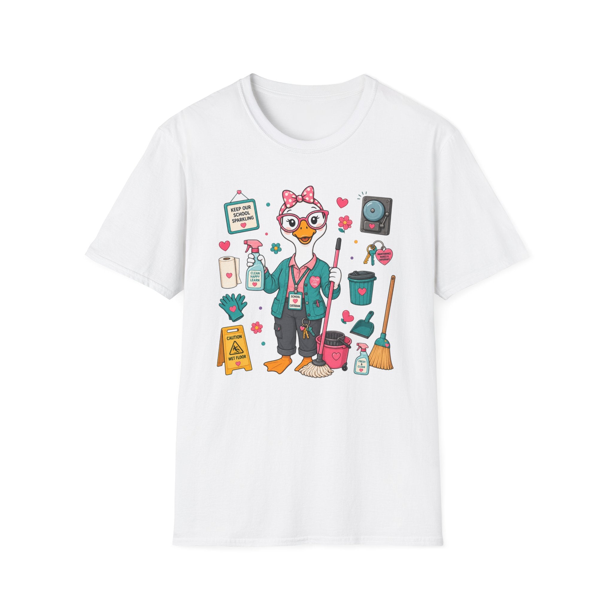 School Custodian Goose Shirt