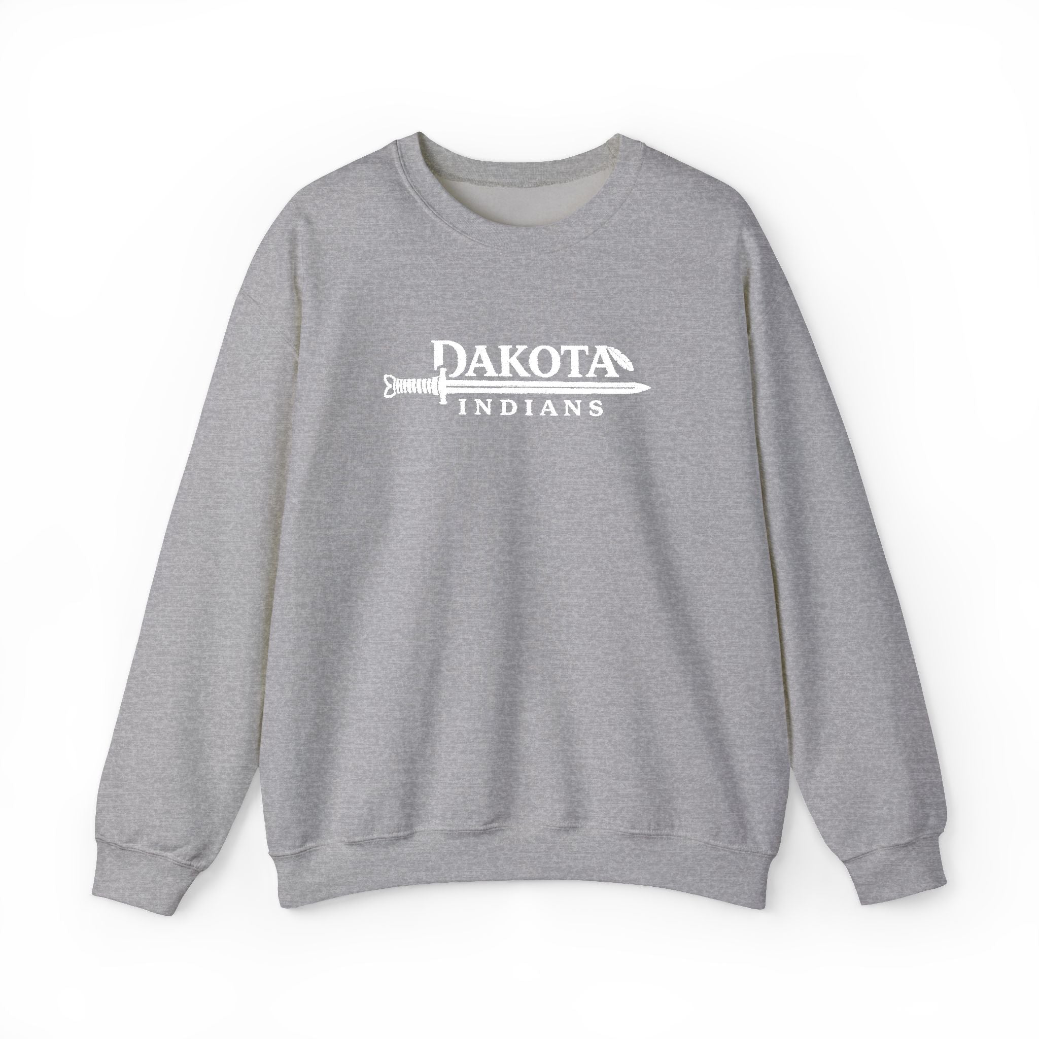 Embordered Dakota Indians Crewneck Sweatshirt