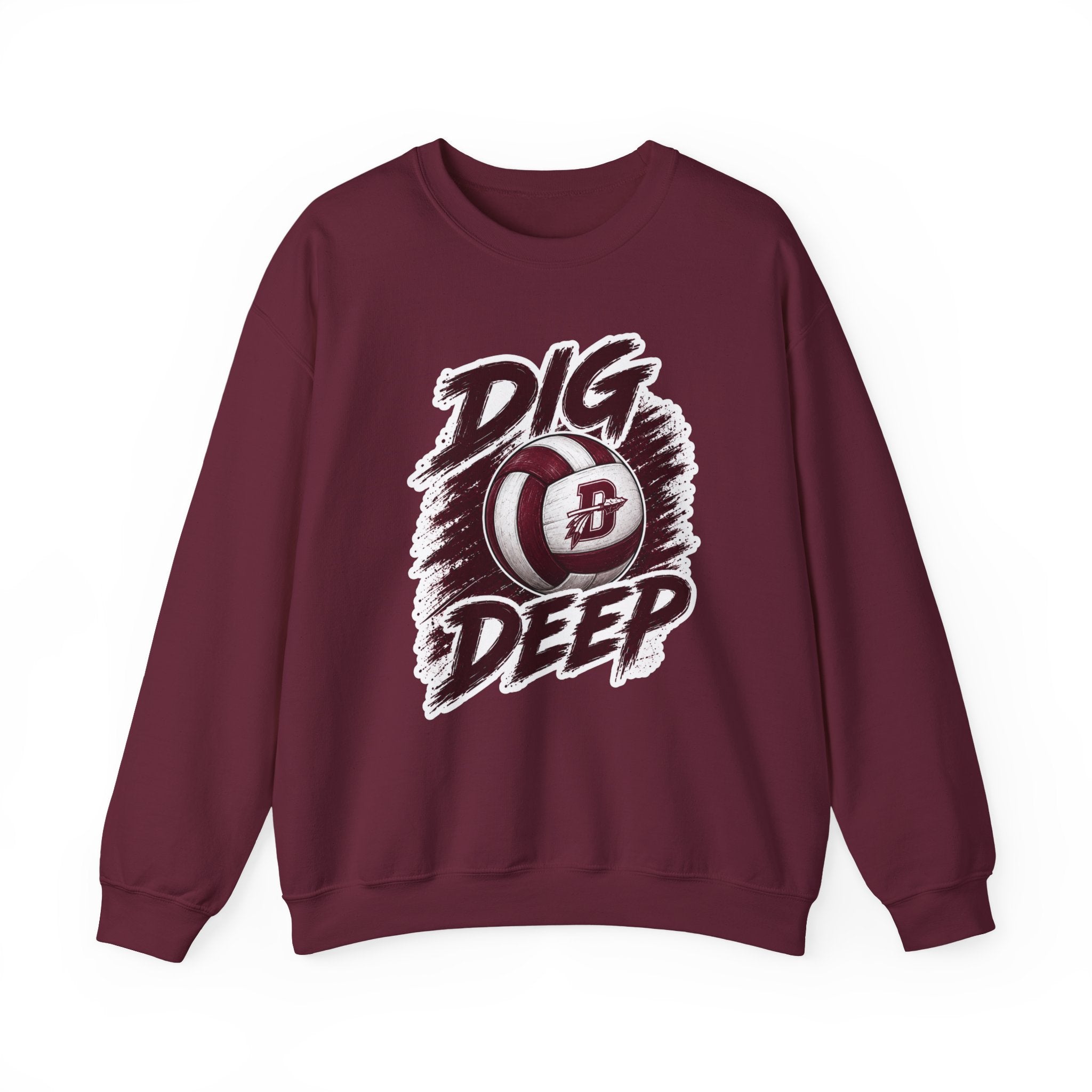 Youth Dakota Volleyball Dig Deep Spirit Wear | T-Shirt, Crewneck & Hoodie