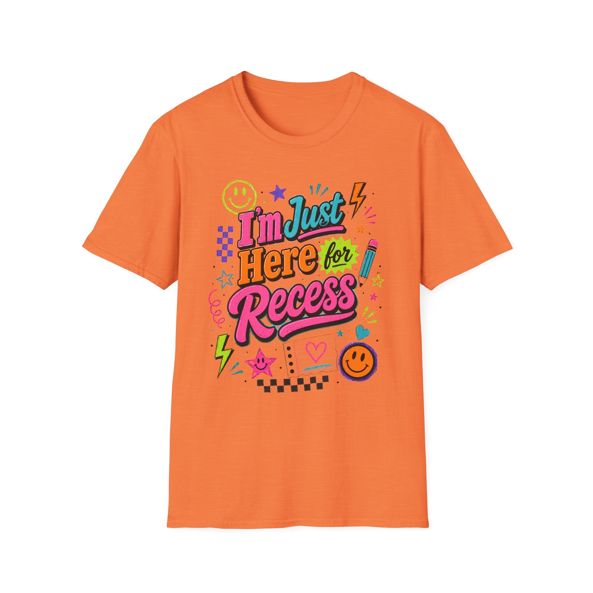 Kids I’m Just Here for Recess Shirt
