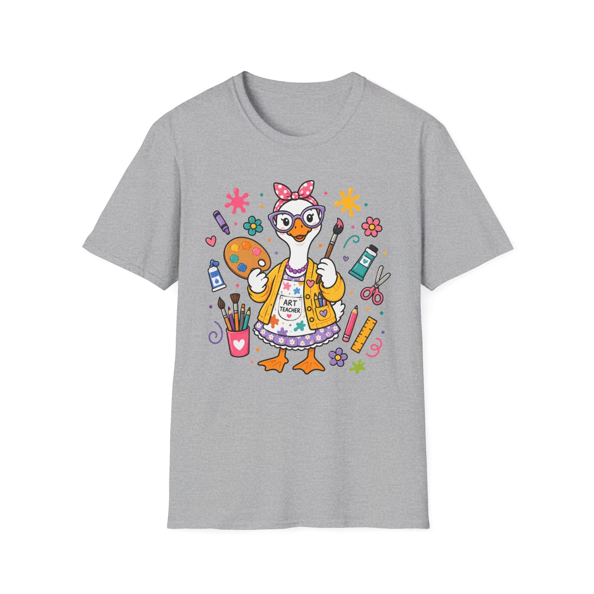 Art Teacher Goose Shirt