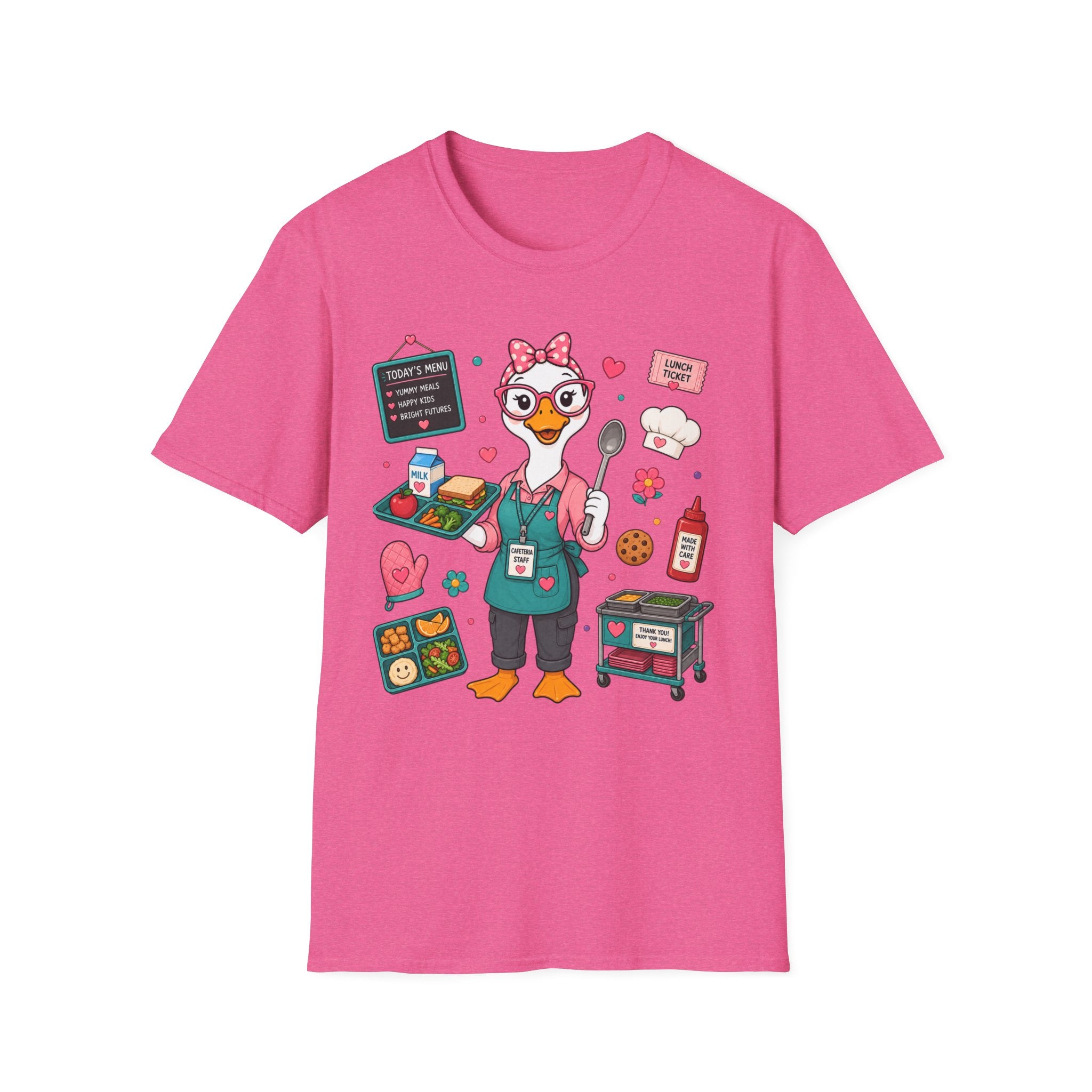 School Cafeteria Staff Goose Shirt