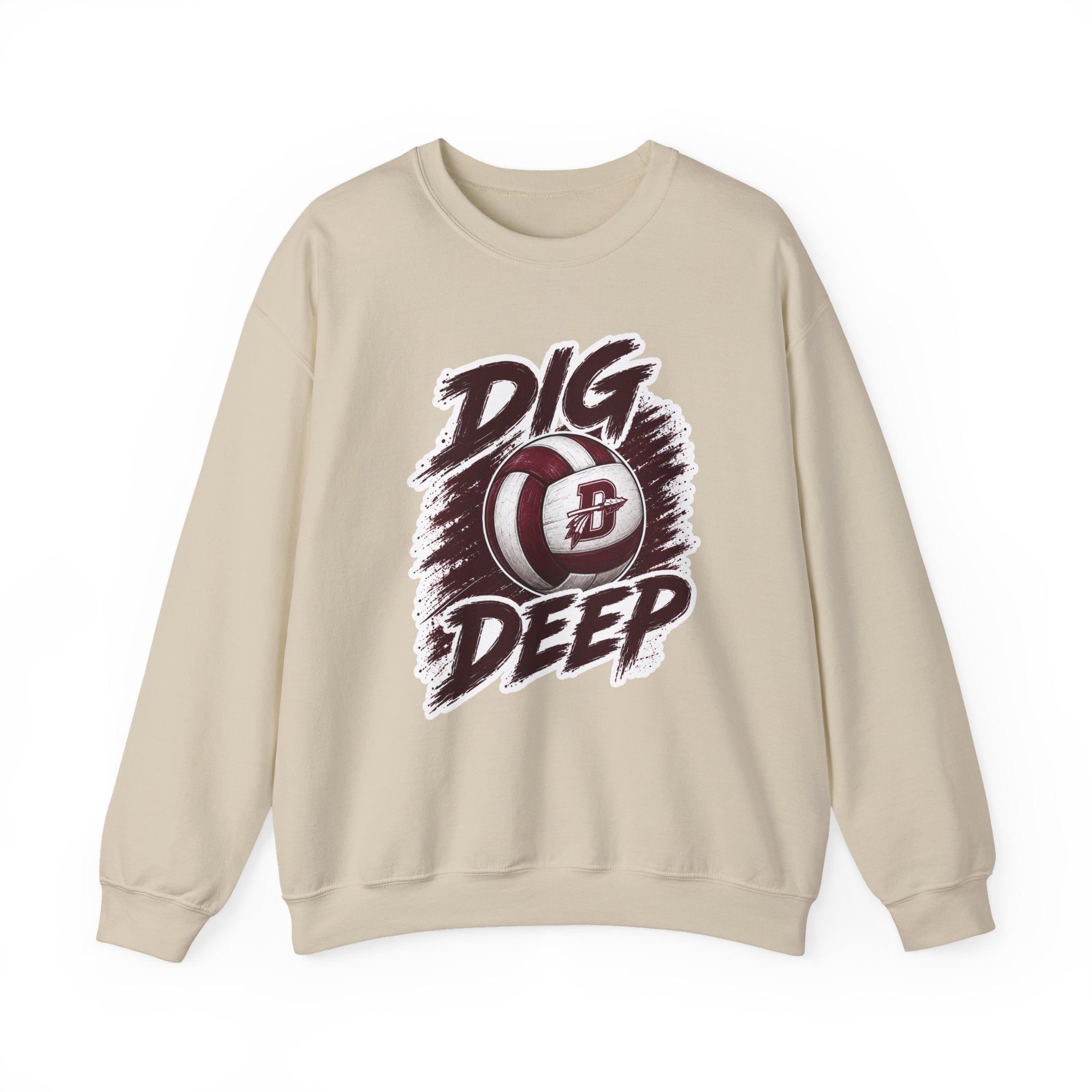 Youth Dakota Volleyball Dig Deep Spirit Wear | T-Shirt, Crewneck & Hoodie