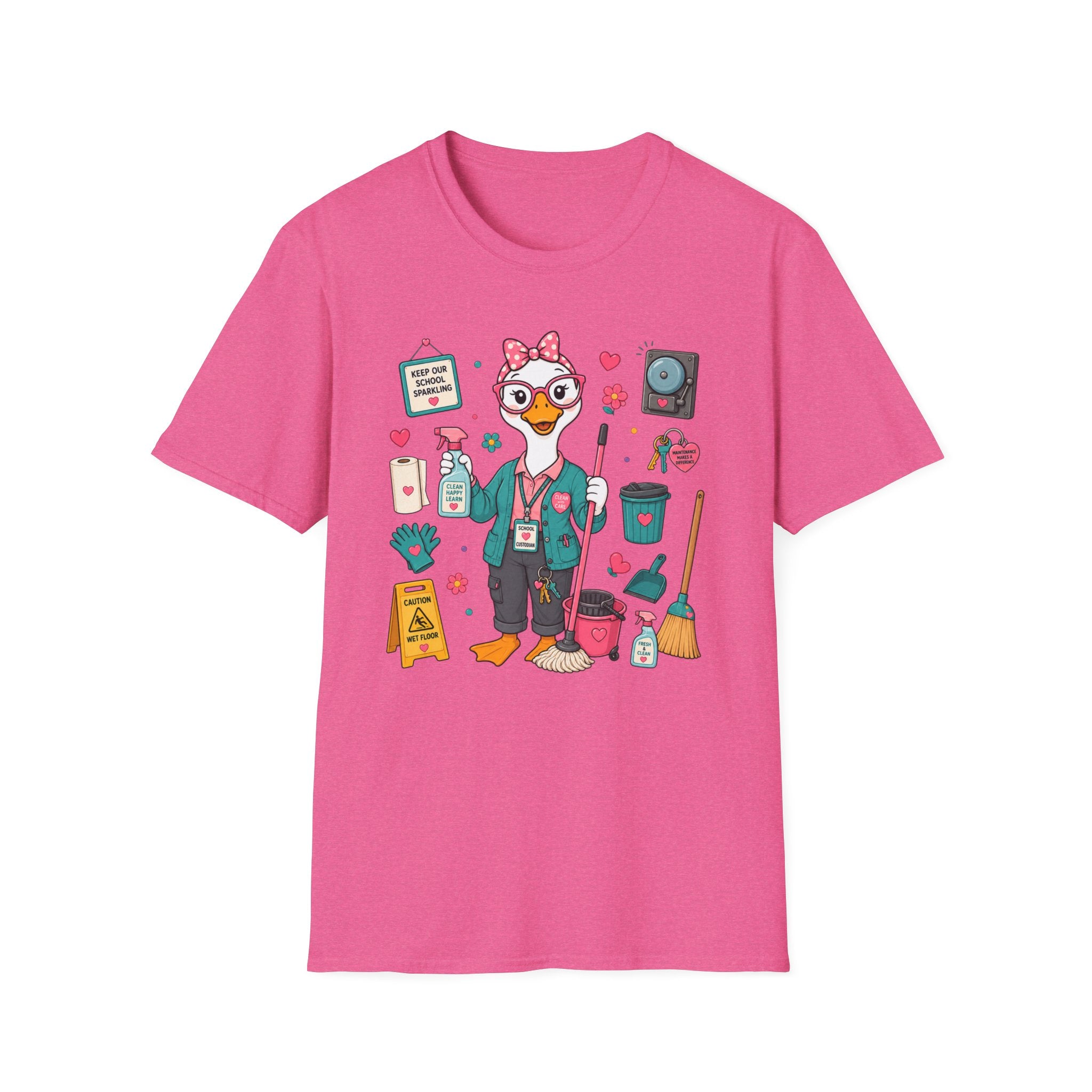 School Custodian Goose Shirt