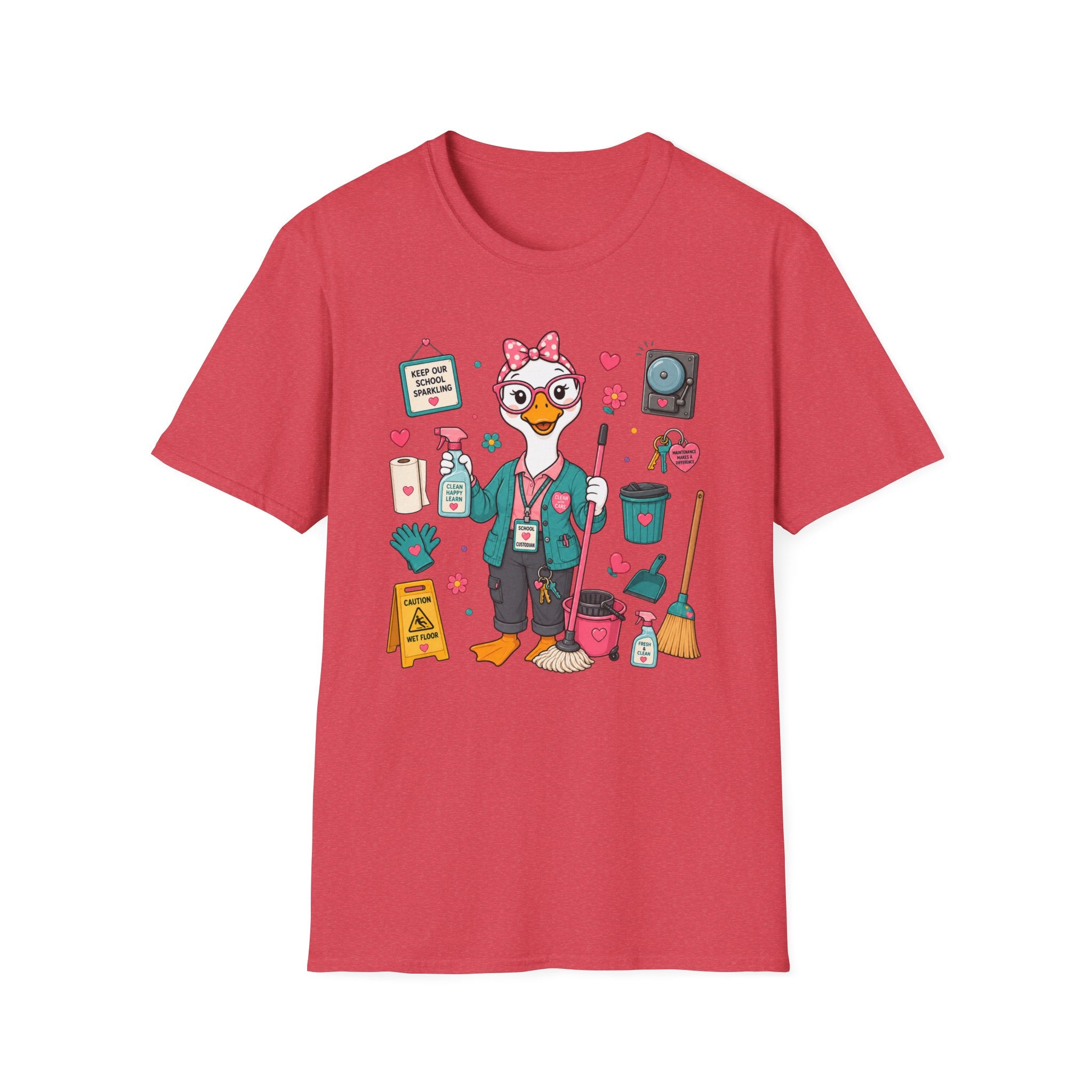 School Custodian Goose Shirt