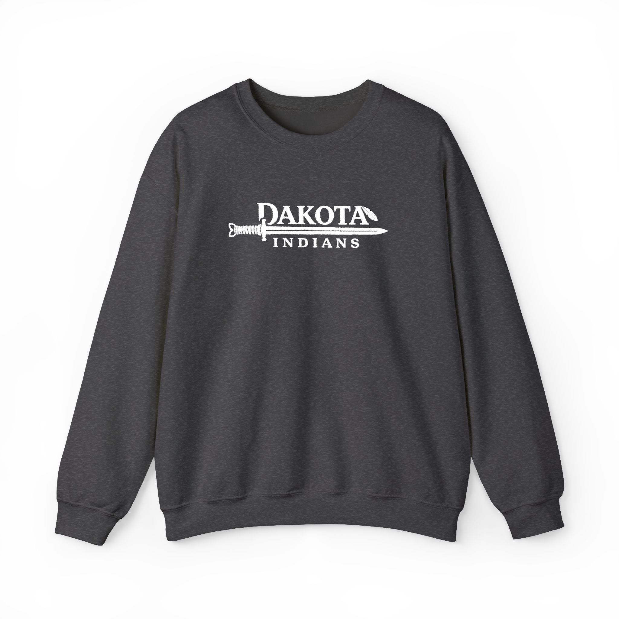 Embordered Dakota Indians Crewneck Sweatshirt