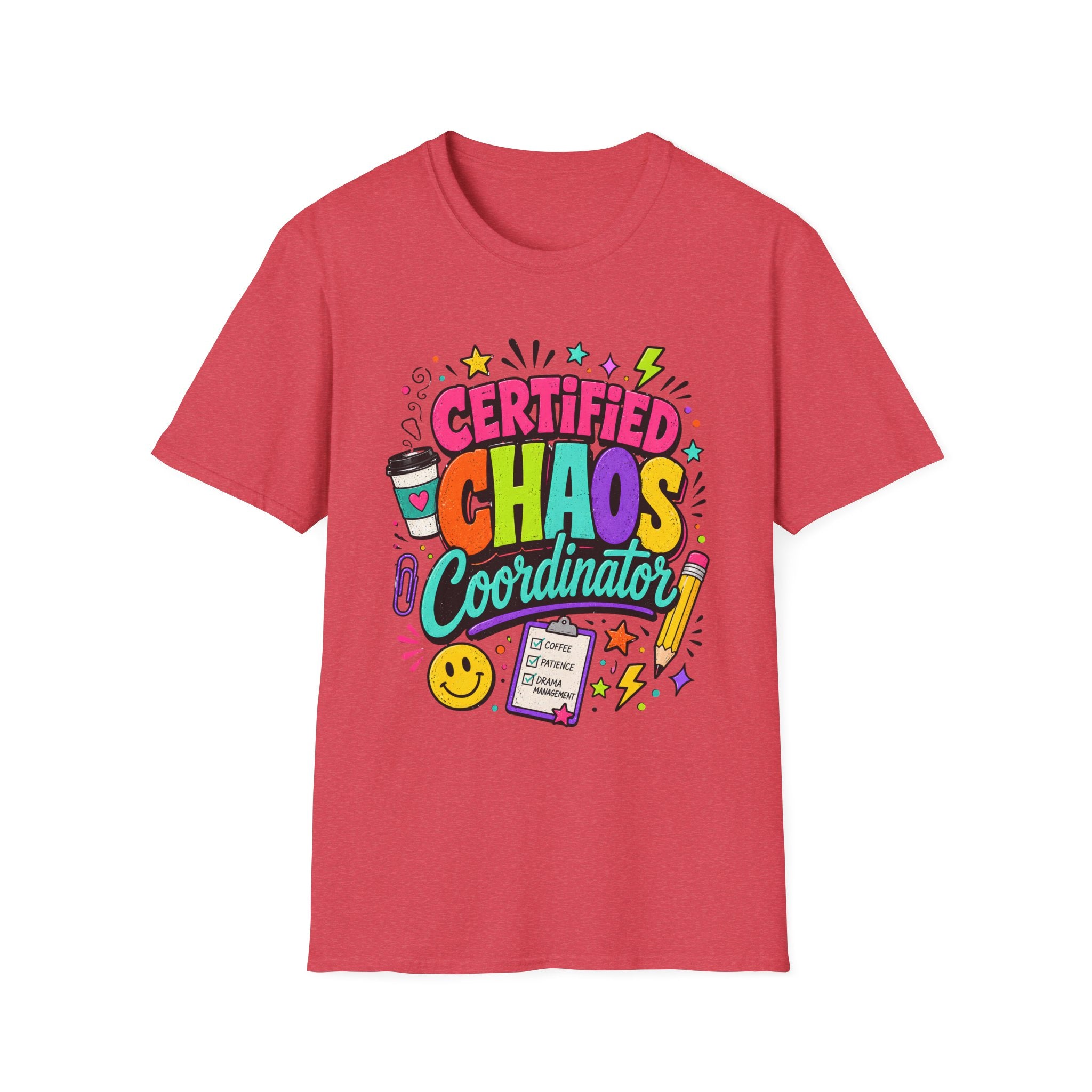 Certified Chaos Coordinator Teacher Shirt