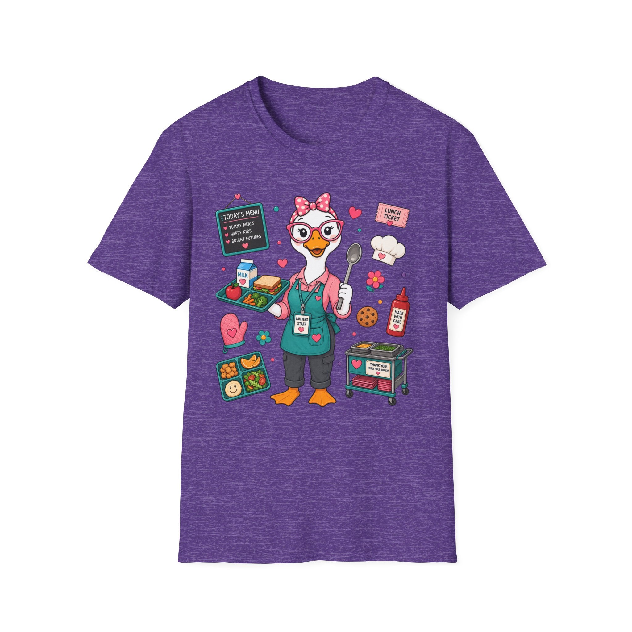 School Cafeteria Staff Goose Shirt