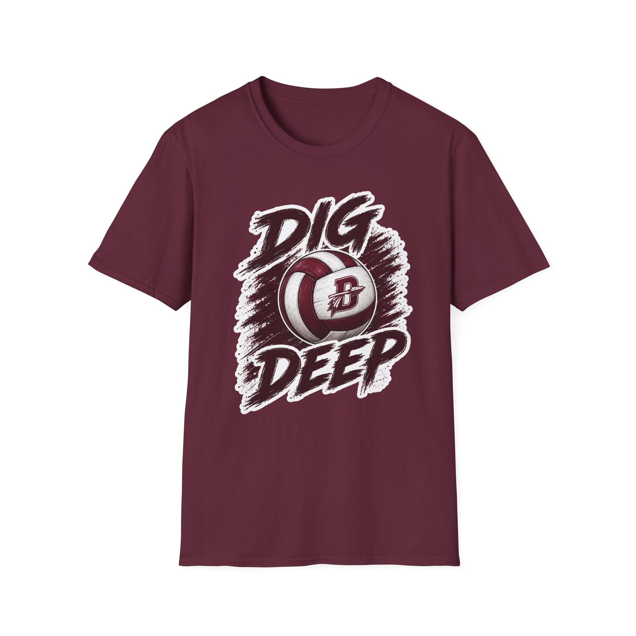 Youth Dakota Volleyball Dig Deep Spirit Wear | T-Shirt, Crewneck & Hoodie