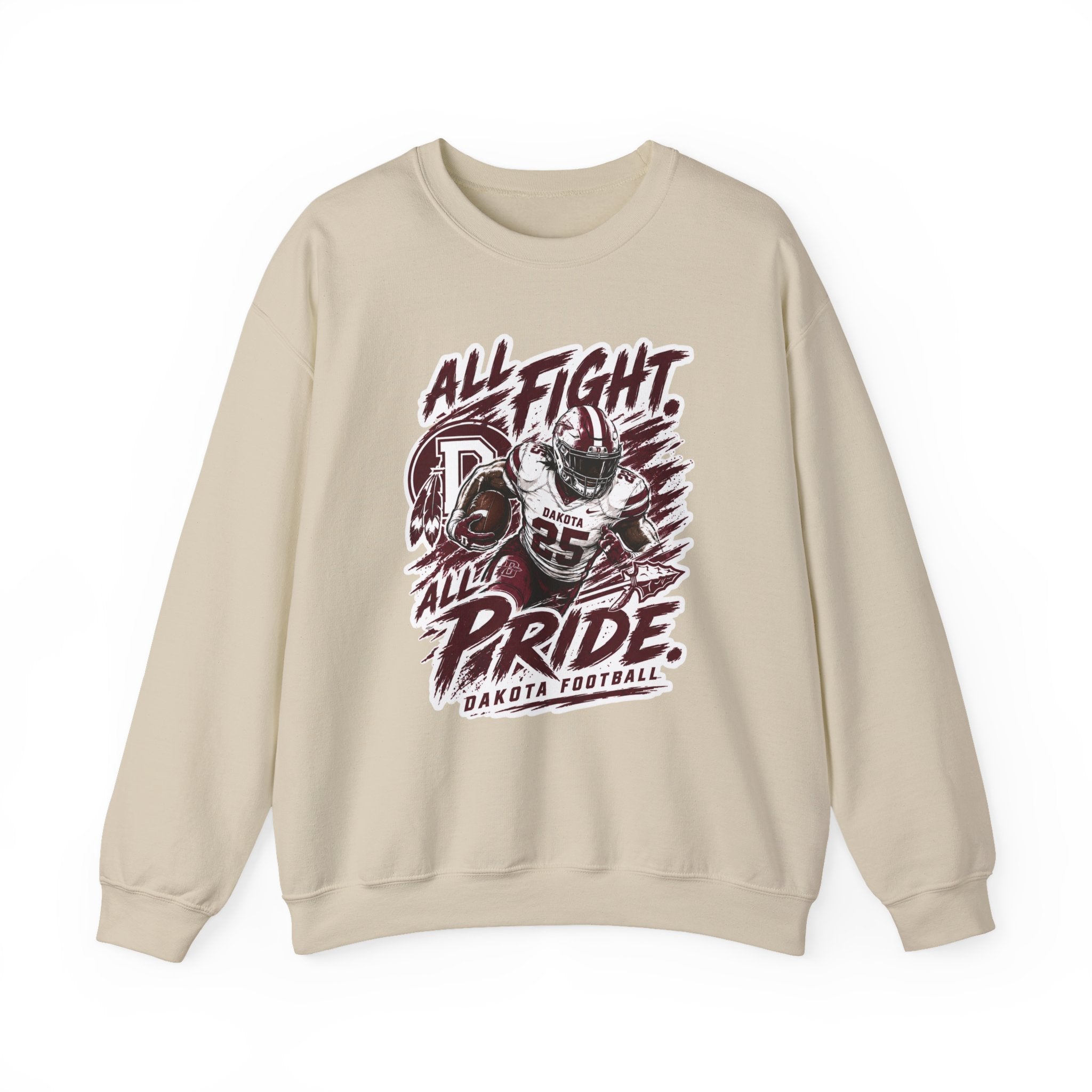 Youth Dakota Football All Fight All Pride Spirit Wear | T-Shirt, Crewneck & Hoodie