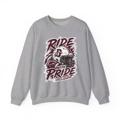 Adult Dakota Football Ride With Pride Spirit Wear | T-Shirt, Crewneck & Hoodie
