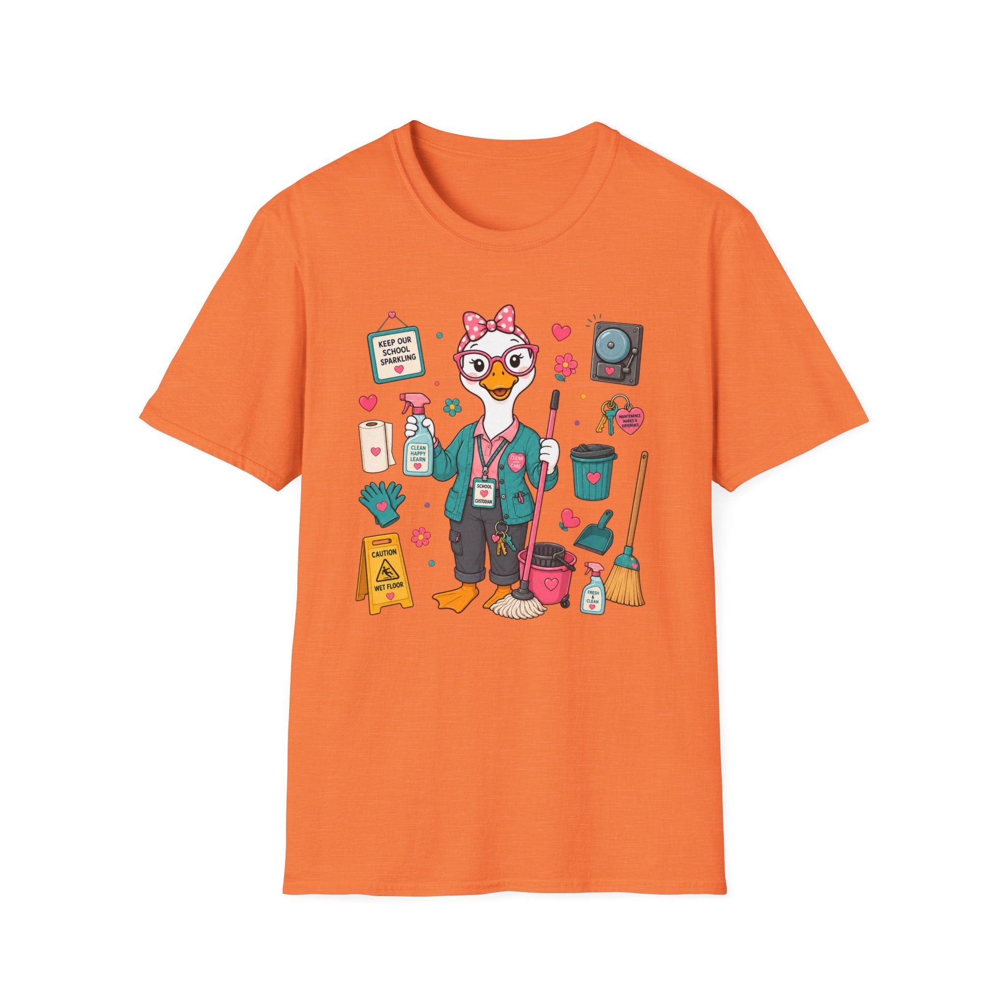 School Custodian Goose Shirt