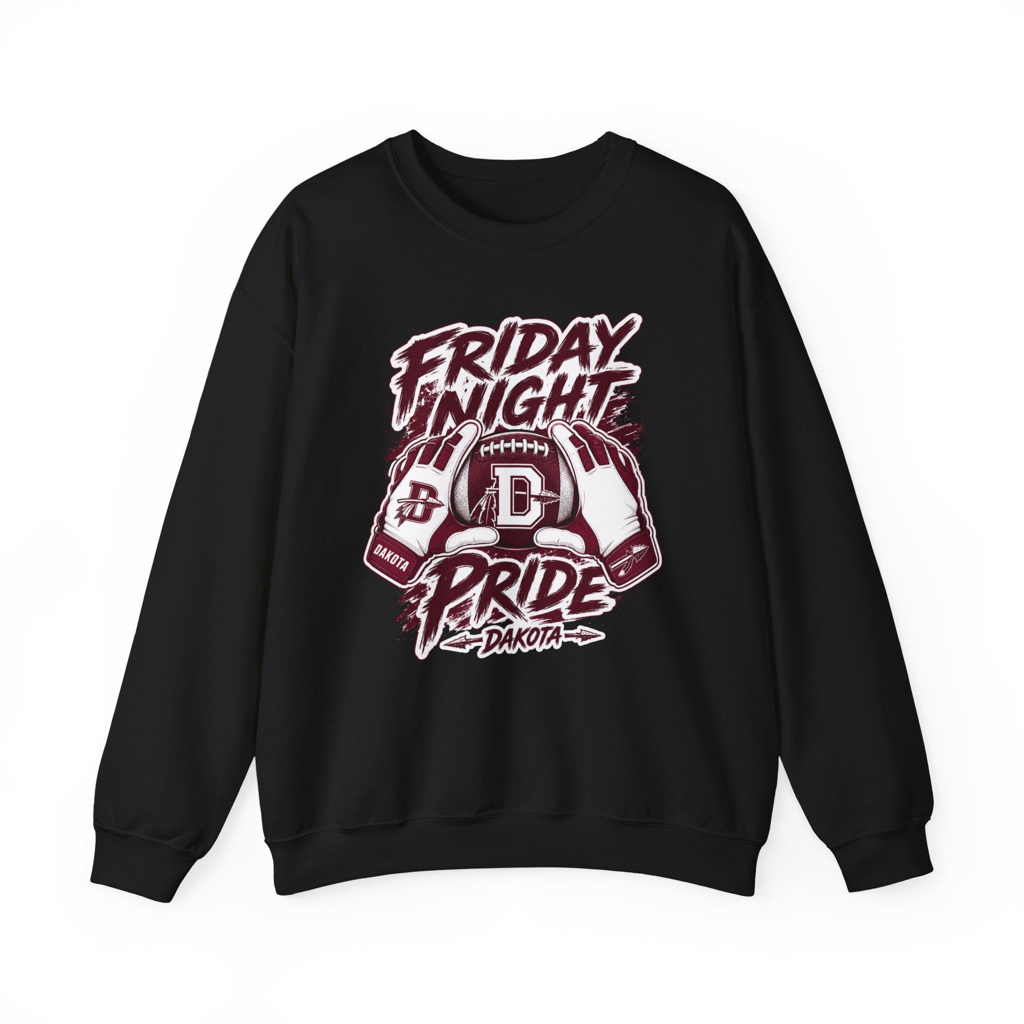 Youth Dakota Friday Night Pride Football Spirit Wear | T-Shirt, Crewneck & Hoodie