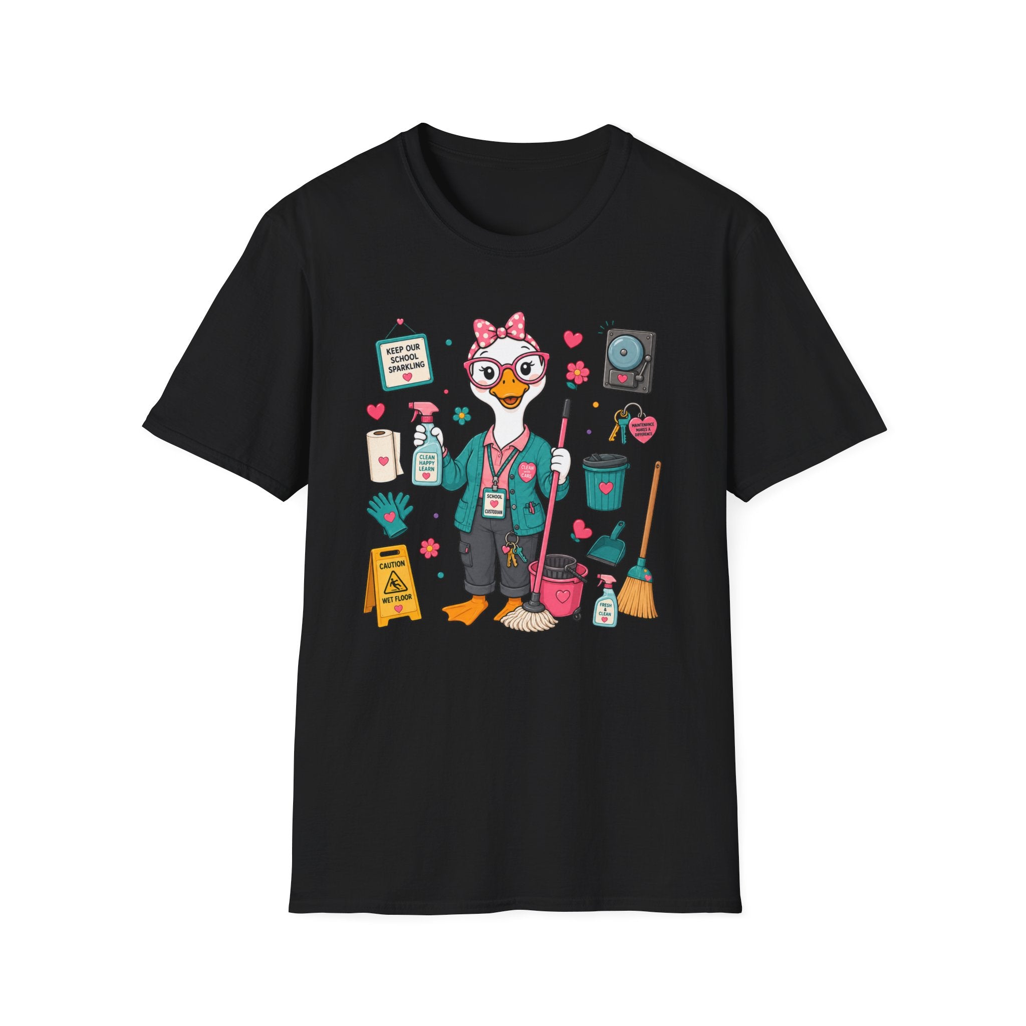 School Custodian Goose Shirt
