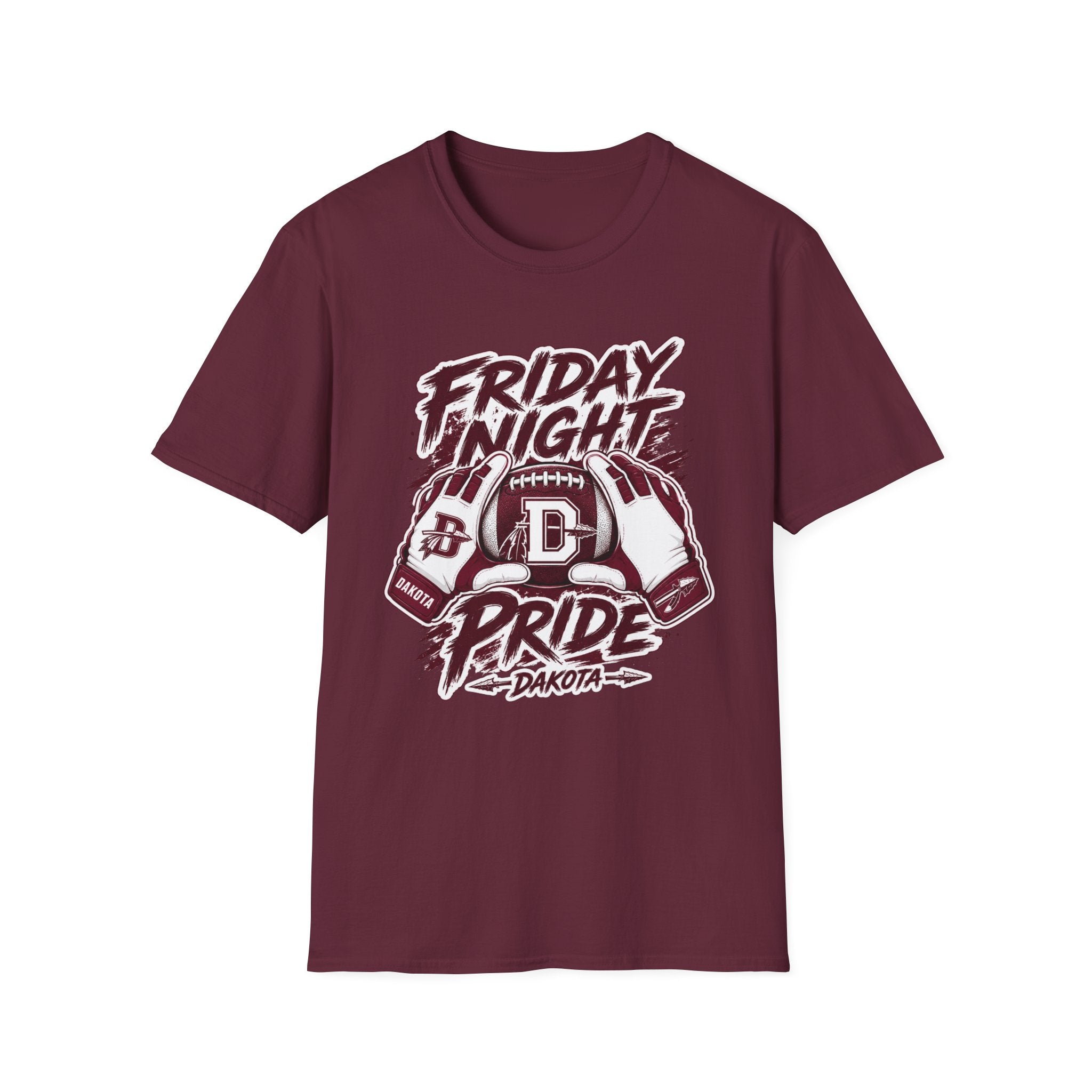 Youth Dakota Friday Night Pride Football Spirit Wear | T-Shirt, Crewneck & Hoodie