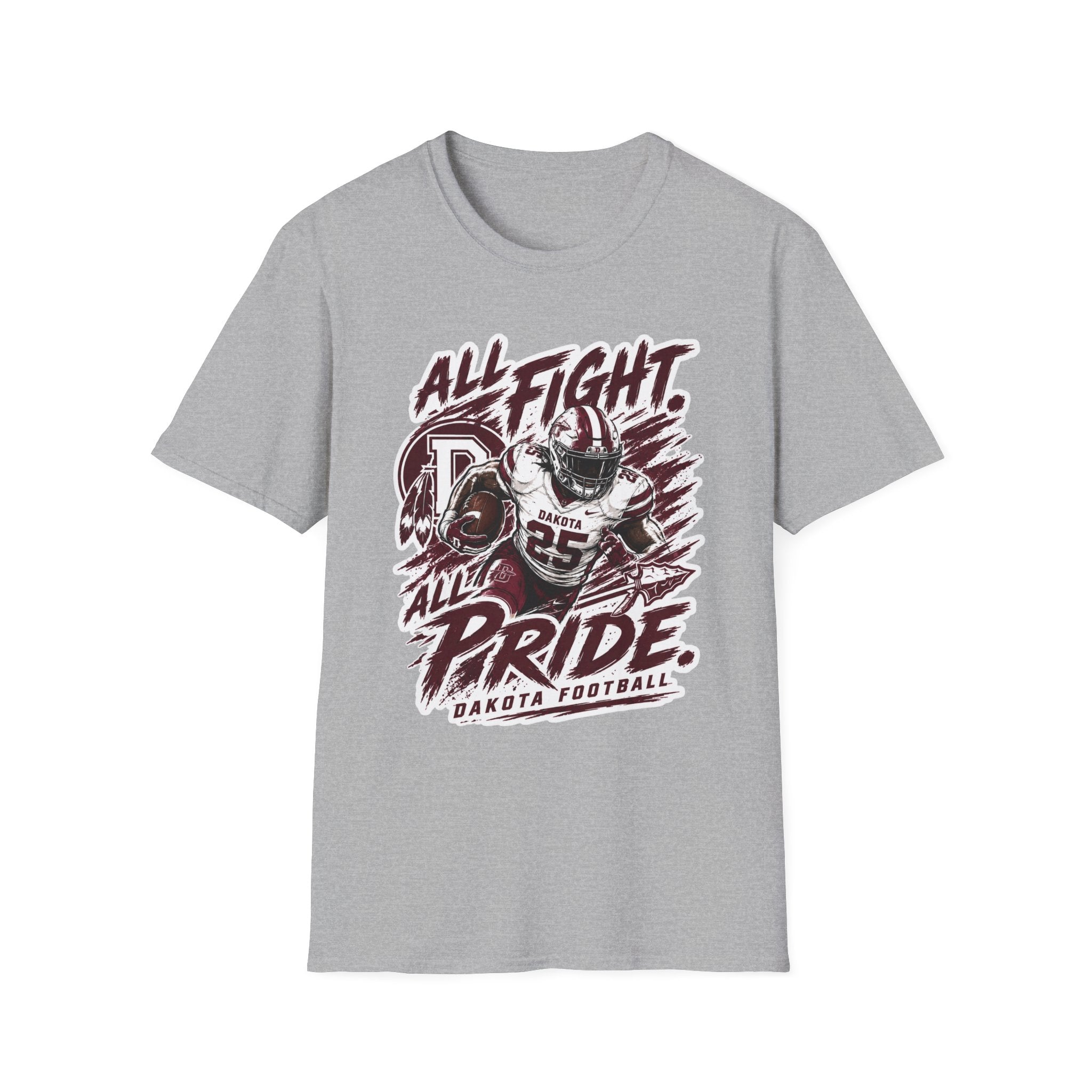 Youth Dakota Football All Fight All Pride Spirit Wear | T-Shirt, Crewneck & Hoodie