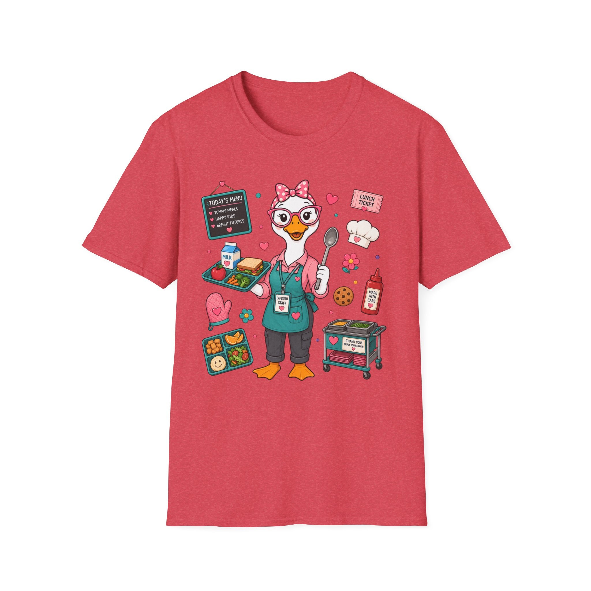 School Cafeteria Staff Goose Shirt