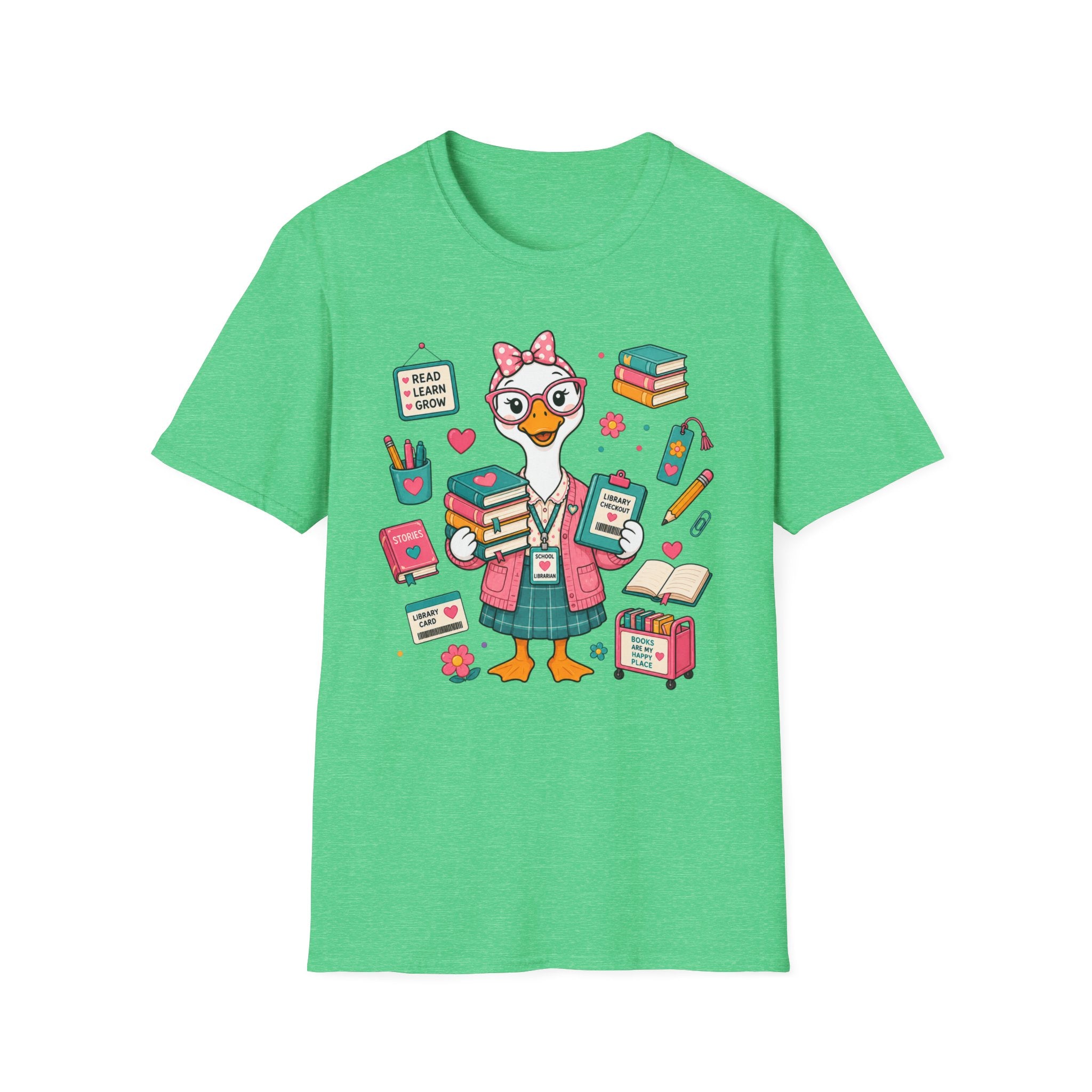 School Librarian Goose Shirt